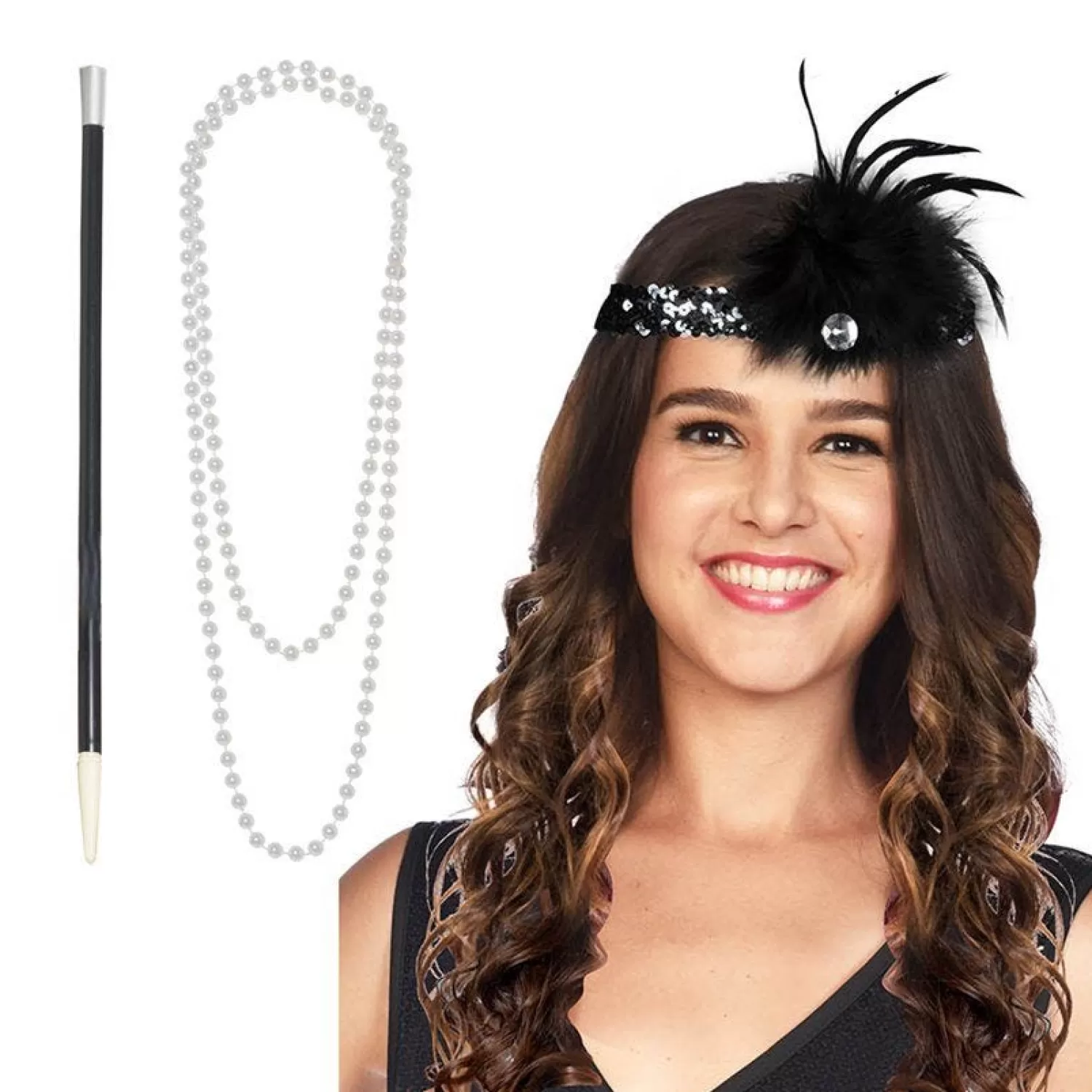 Discount Party Delights 1920S Charleston Lady Accessory Kit