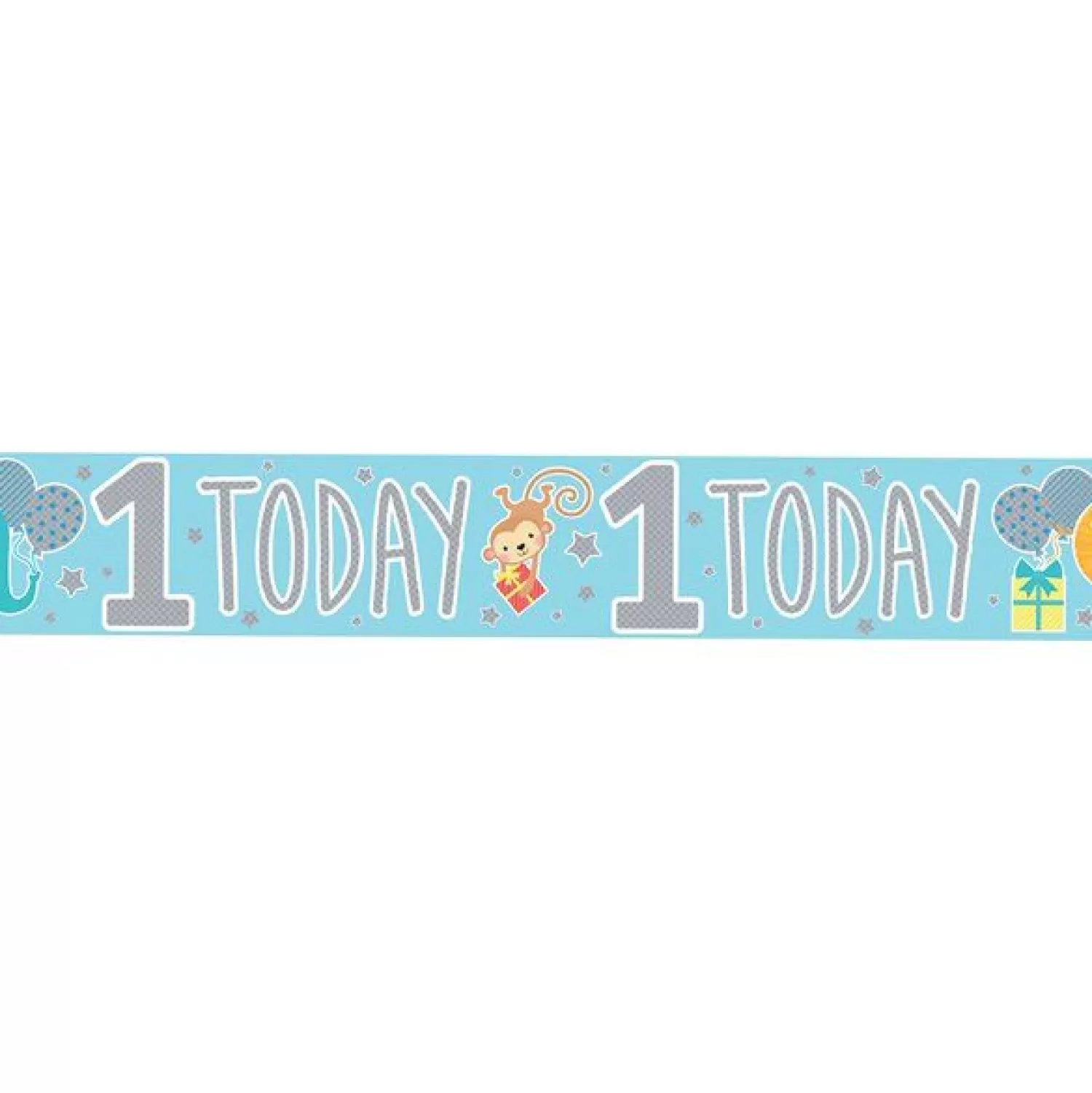 Cheap Party Delights 1 Today Blue Foil Banner