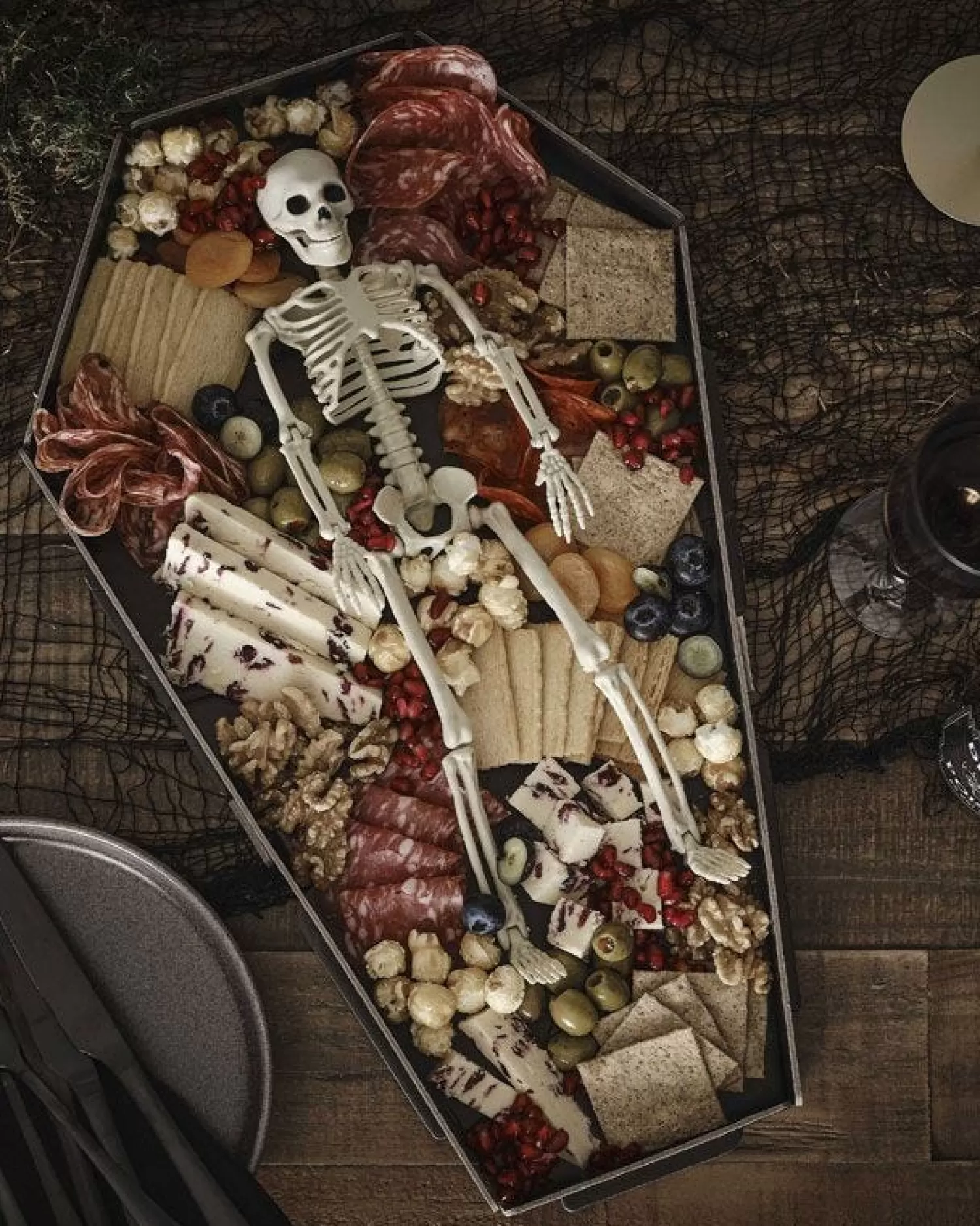 3D Coffin Grazing Board<Party Delights Sale