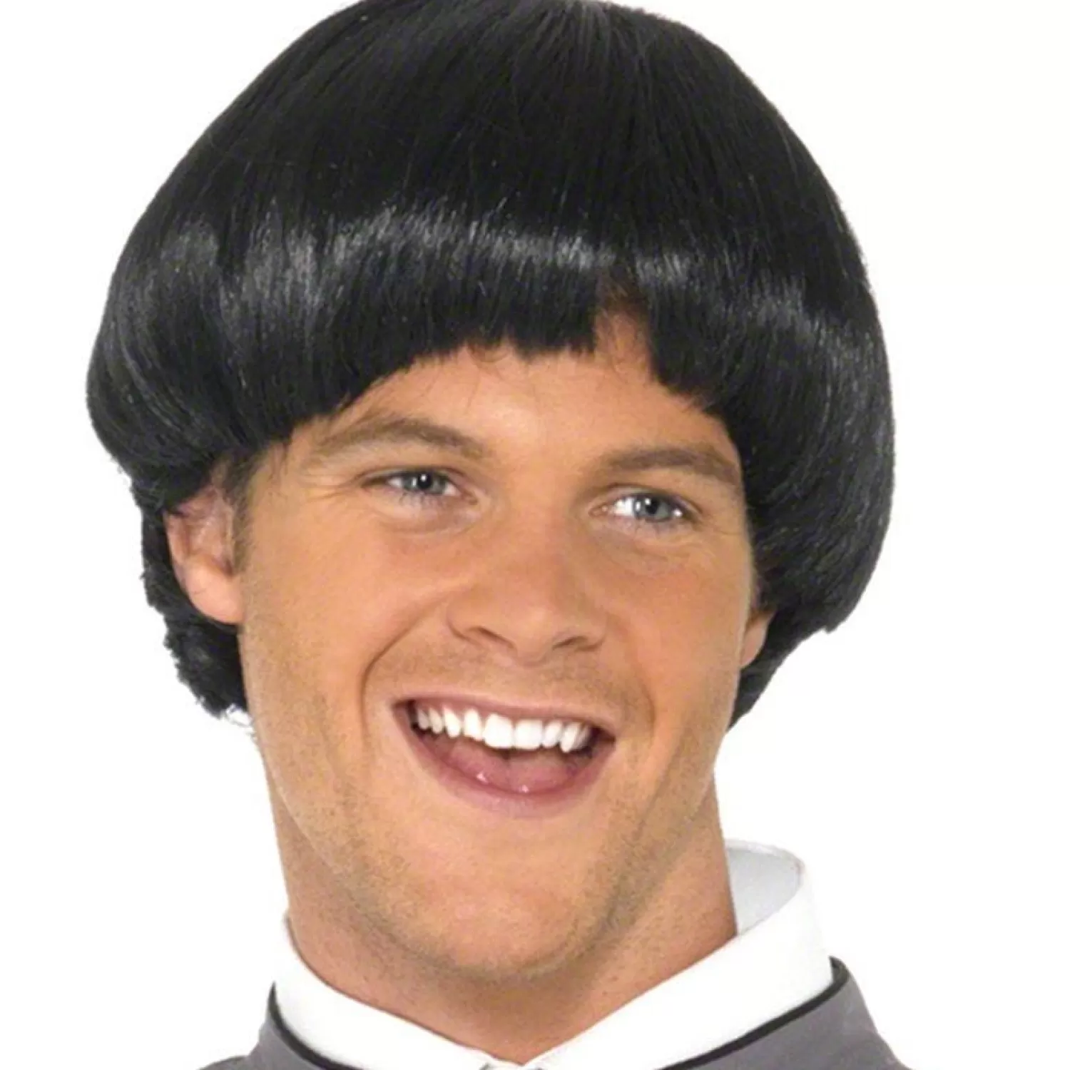 Best Party Delights 60S Black Bowl Mod Wig