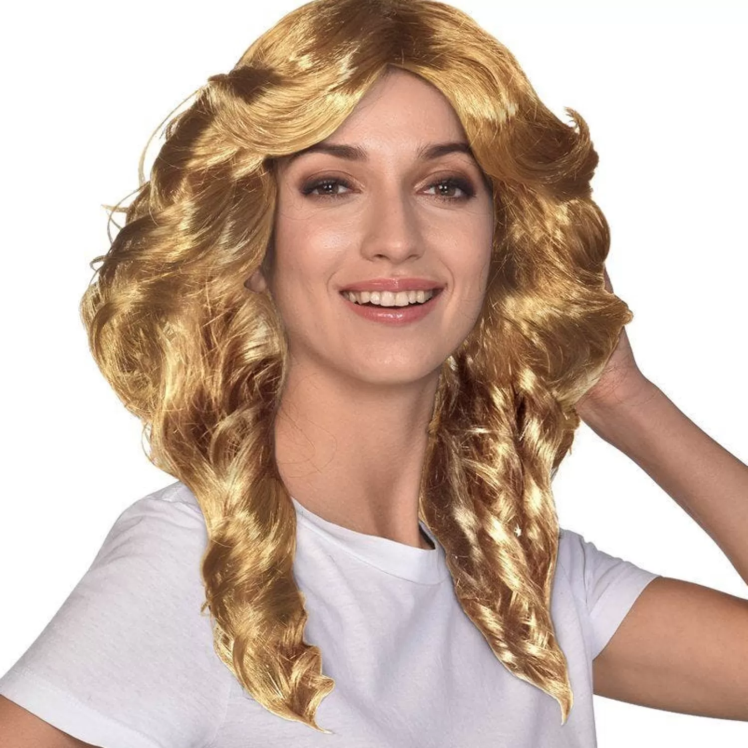 Best Party Delights 70S Blonde Flick Wig