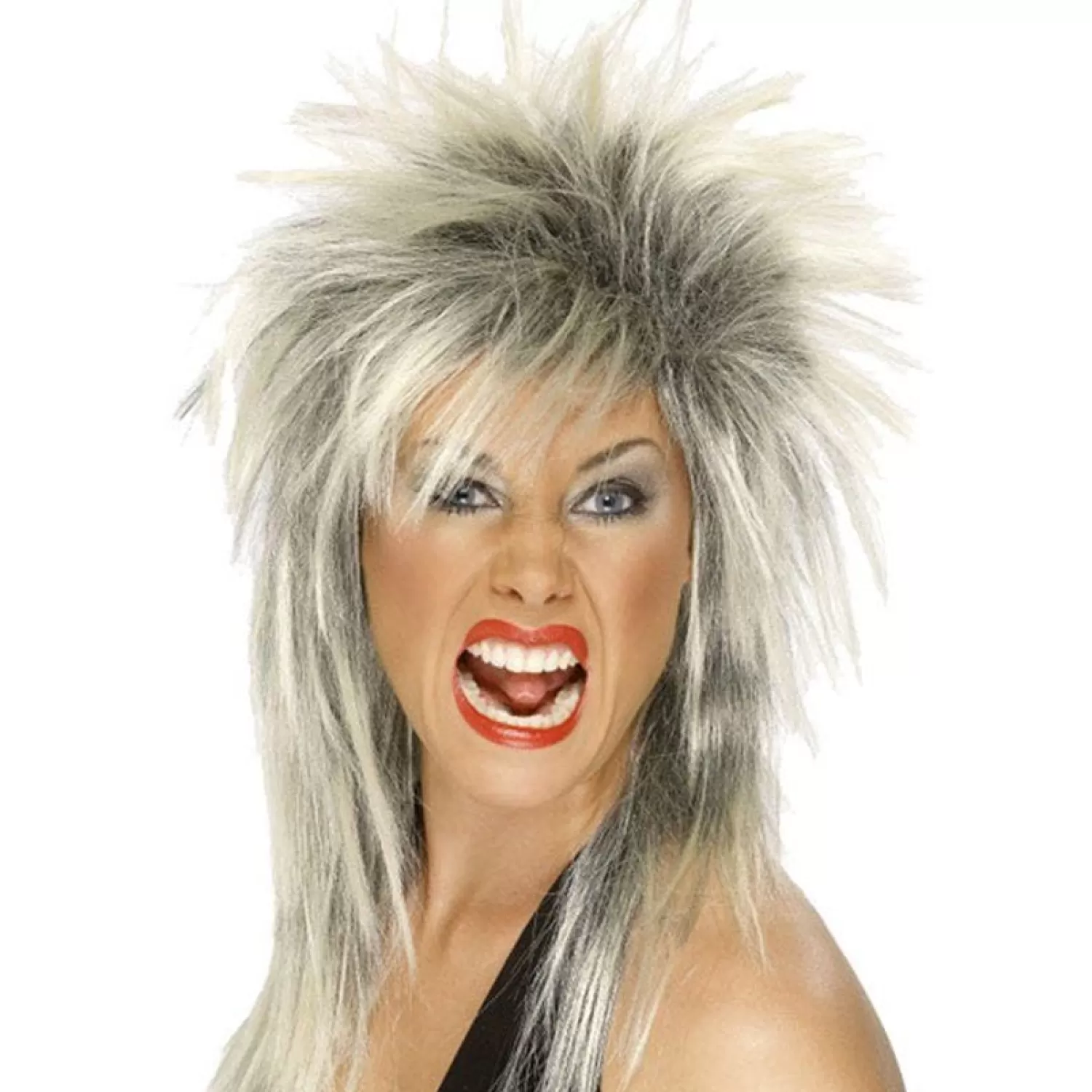 New Party Delights 80S Blonde Rock Diva Wig