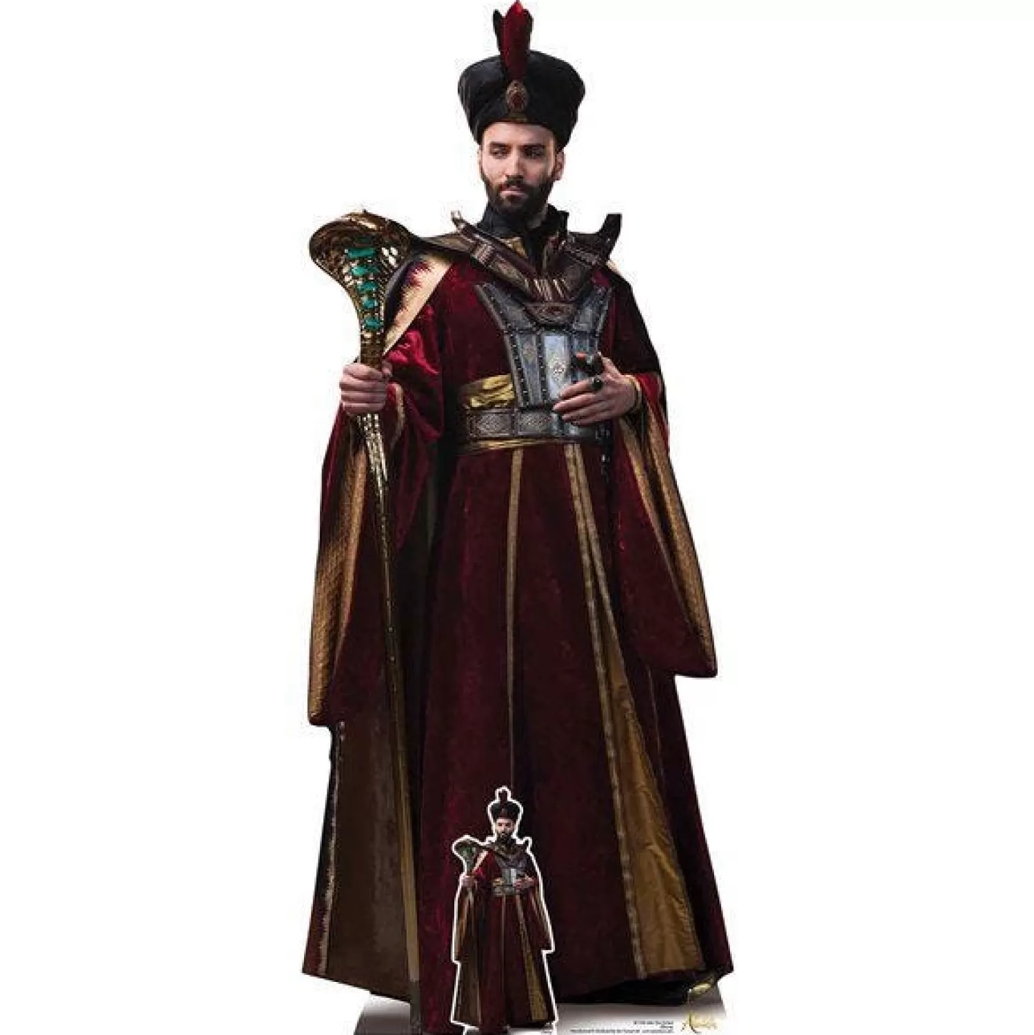 Best Party Delights Aladdin Jaffar (Marwan Kenzani) Cardboard Cutout - 189Cm X 79Cm