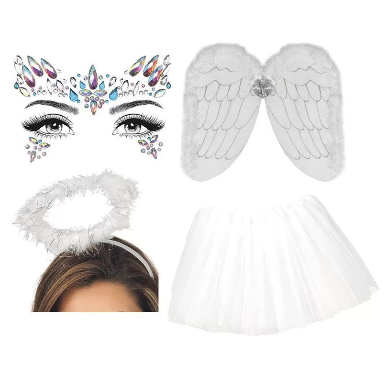 Discount Party Delights Angel Accessory Kit