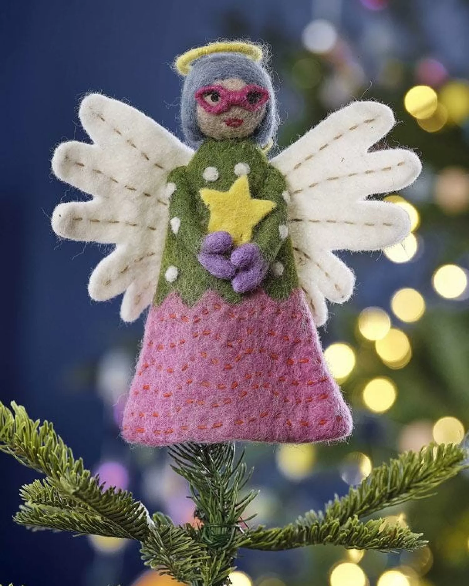 Angel Felt Tree Topper<Party Delights Outlet