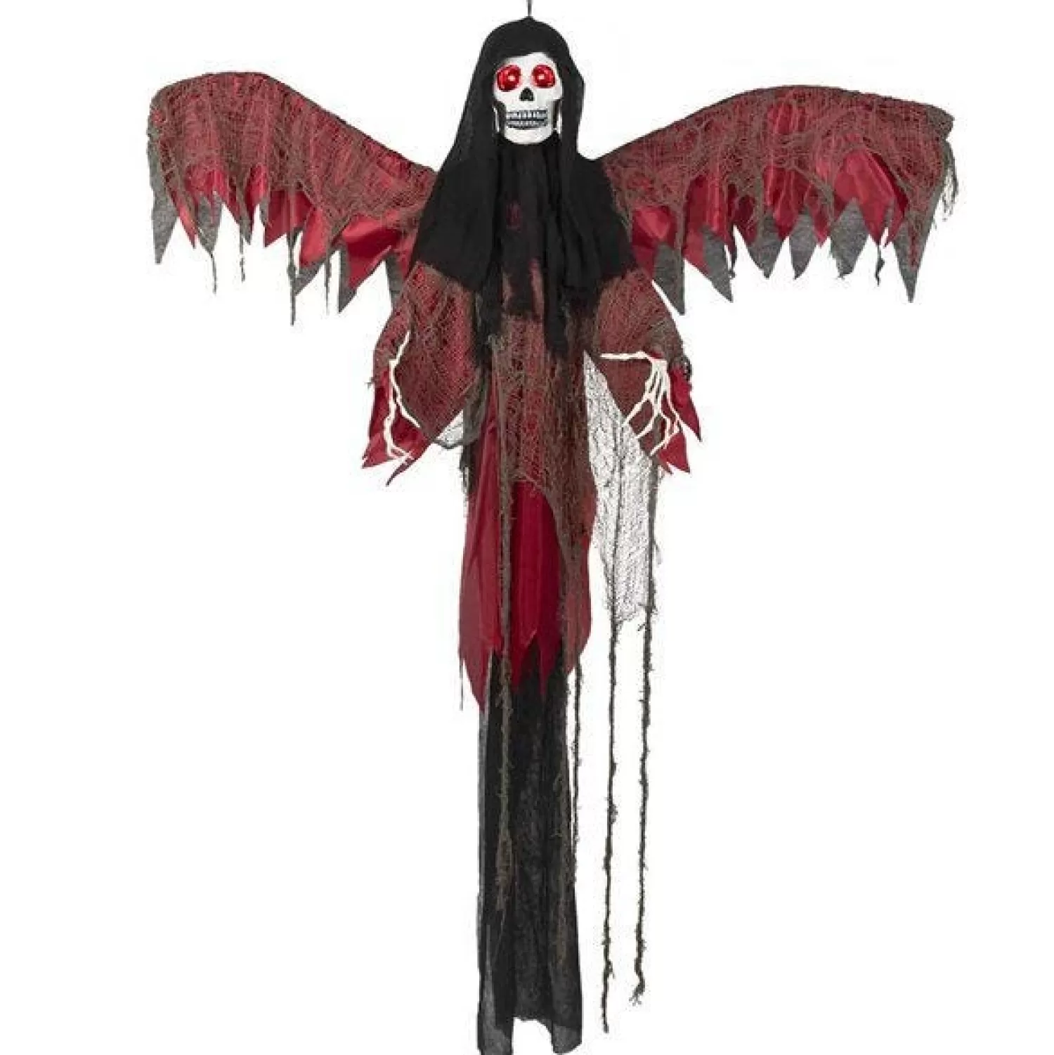 Animated Flying Red Reaper - 1.8M<Party Delights Cheap