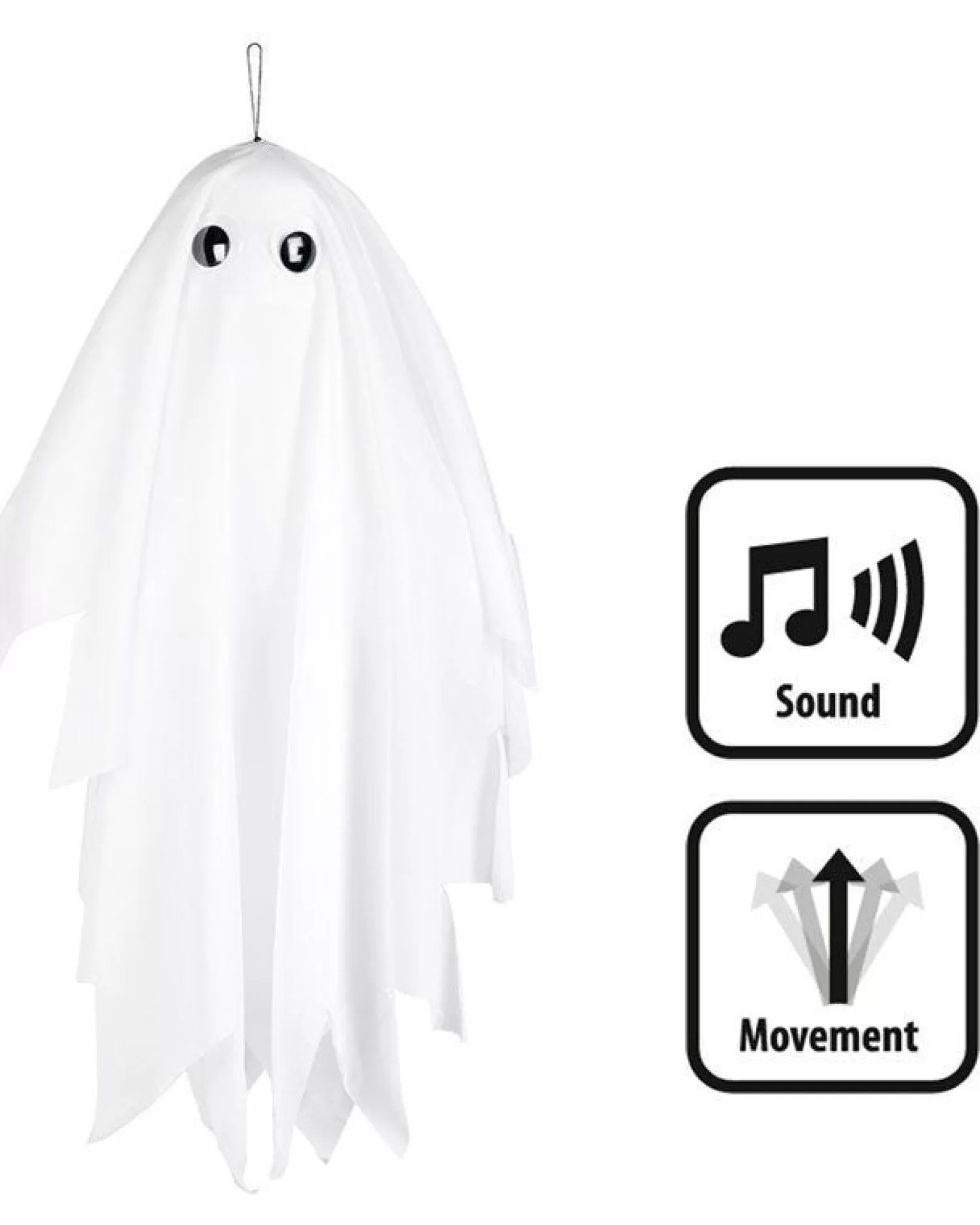 Animated Shaking Ghost<Party Delights Clearance