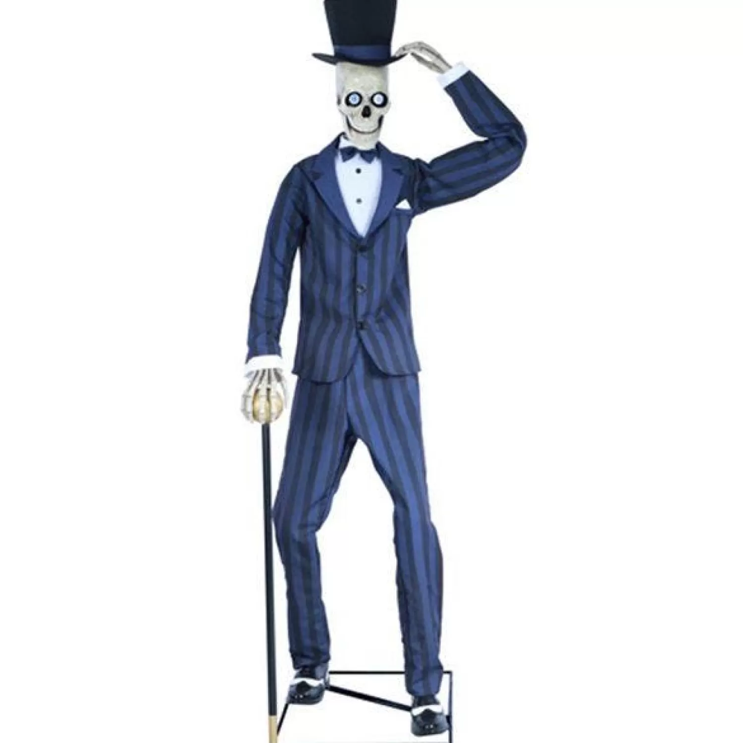 Animated Sharply Dressed Skeleton - 2M<Party Delights Hot