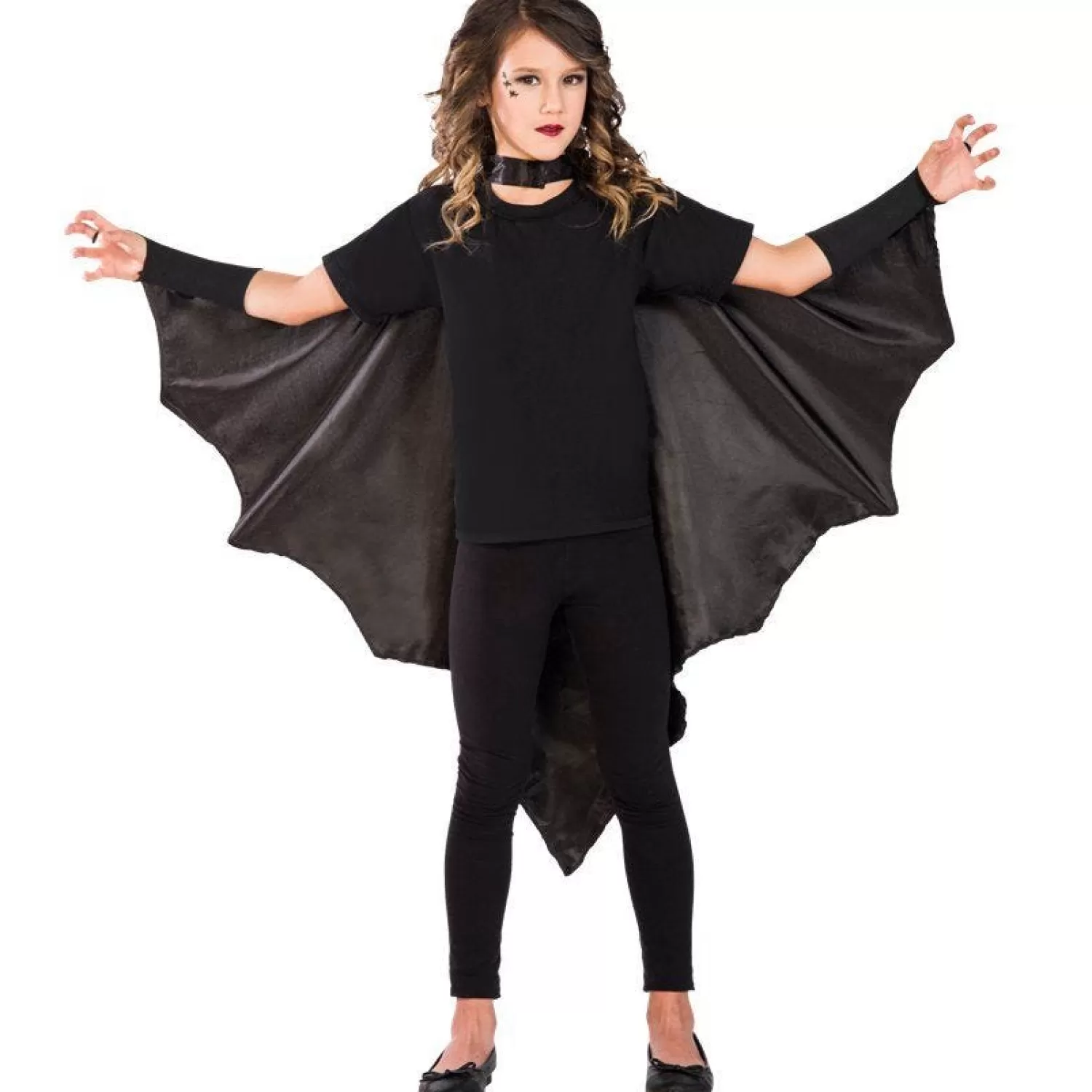 Bat Wing Black Cape - Child<Party Delights Cheap