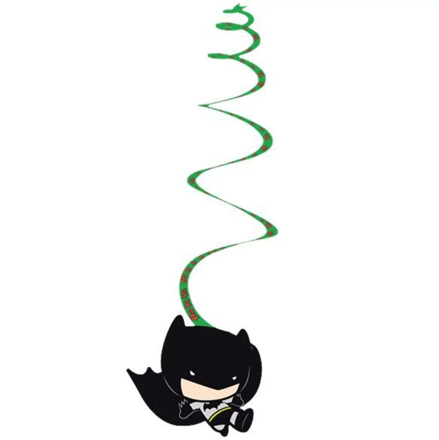 Hot Party Delights Batman & Joker Swirl Decorations (6Pk)