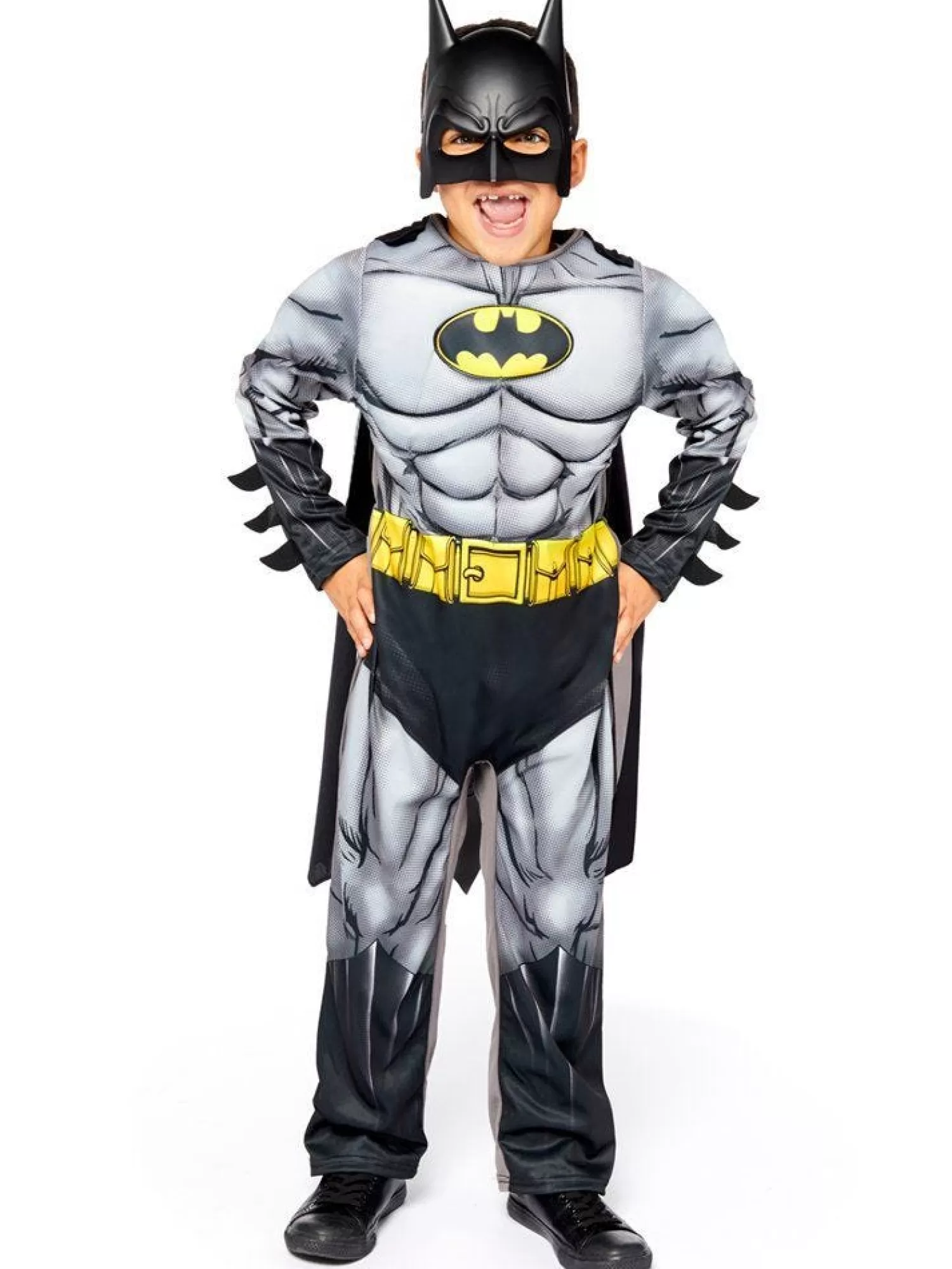 Batman Muscle Chest - Child Costume<Party Delights Online