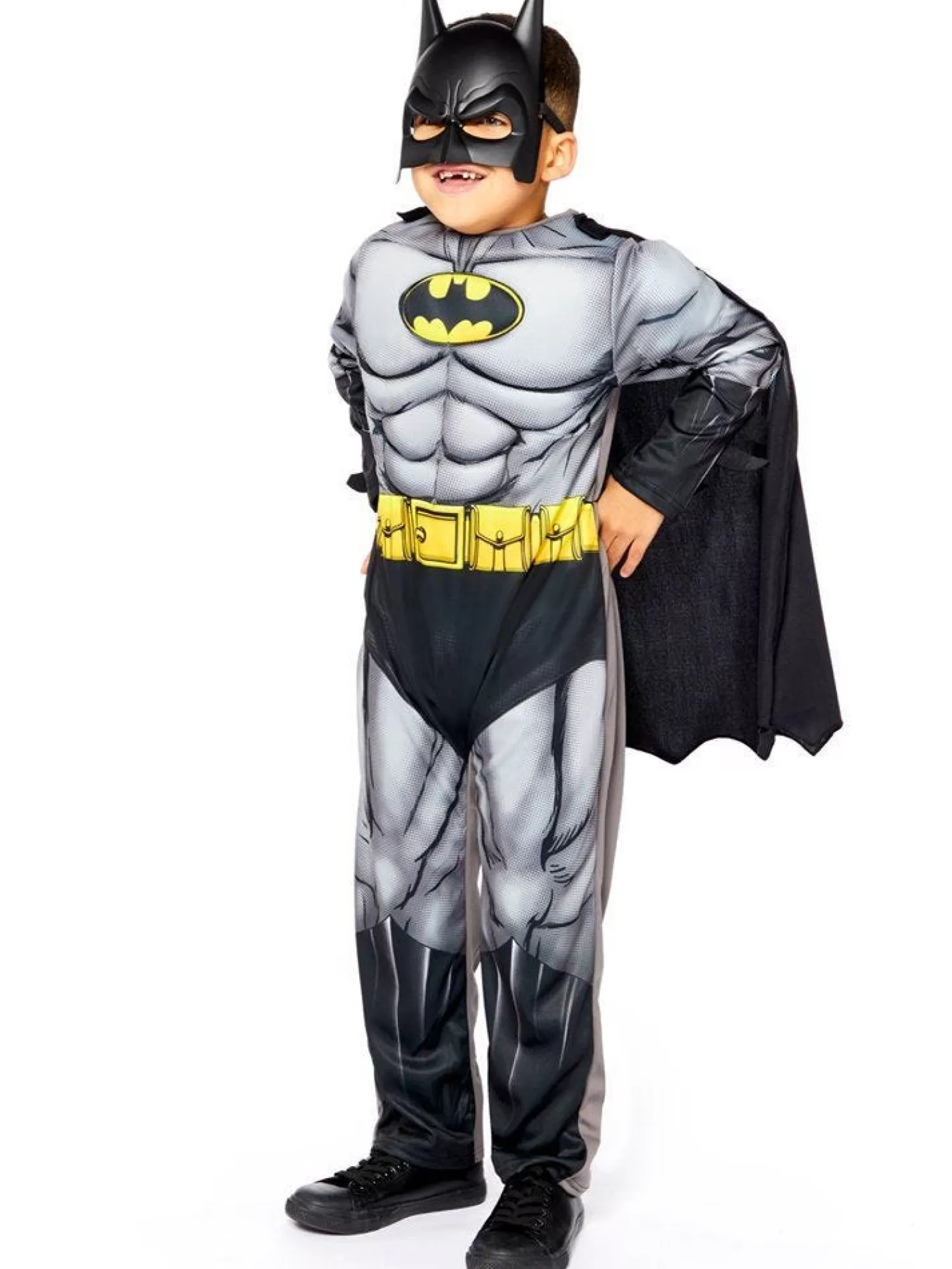 Batman Muscle Chest - Child Costume<Party Delights Online