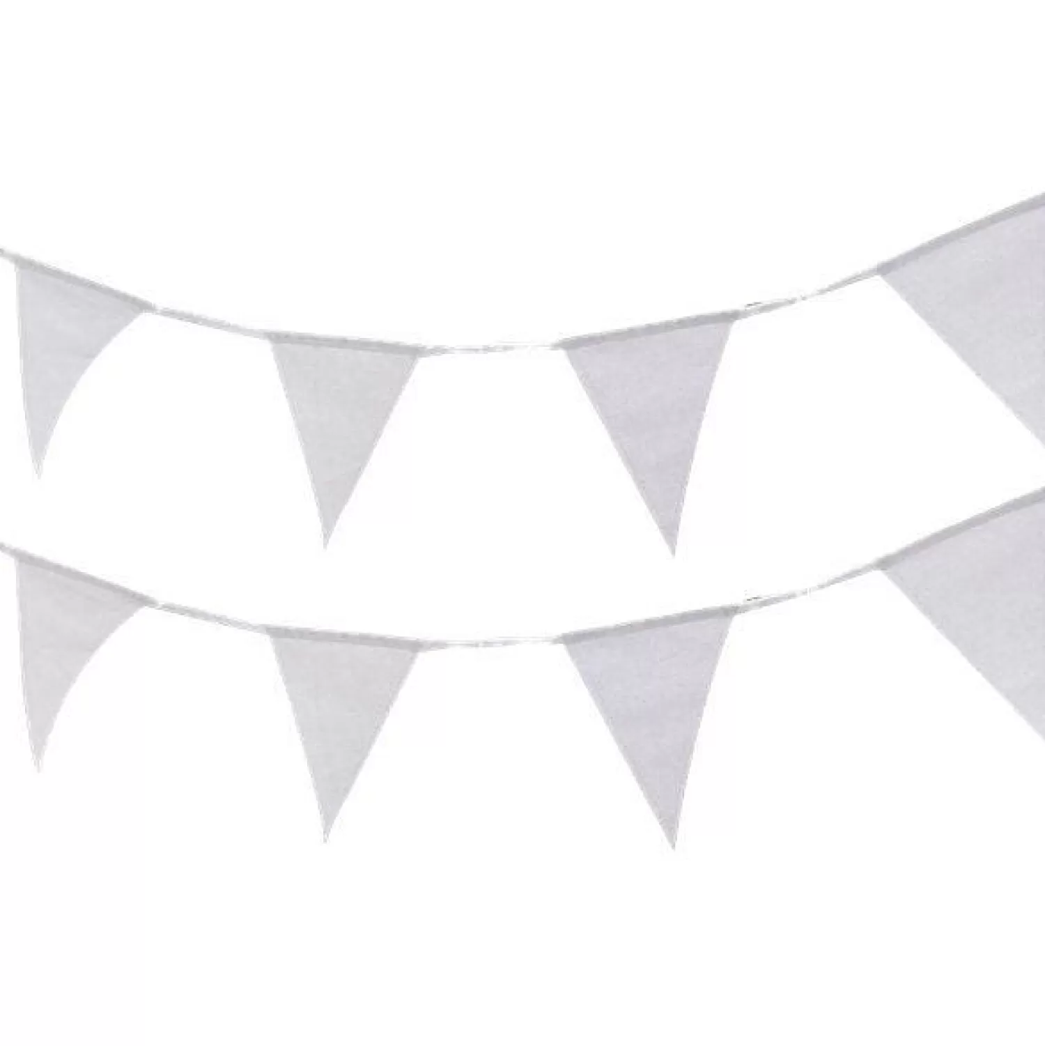 Best Party Delights Beautiful Botanics White Fabric Bunting - 5M