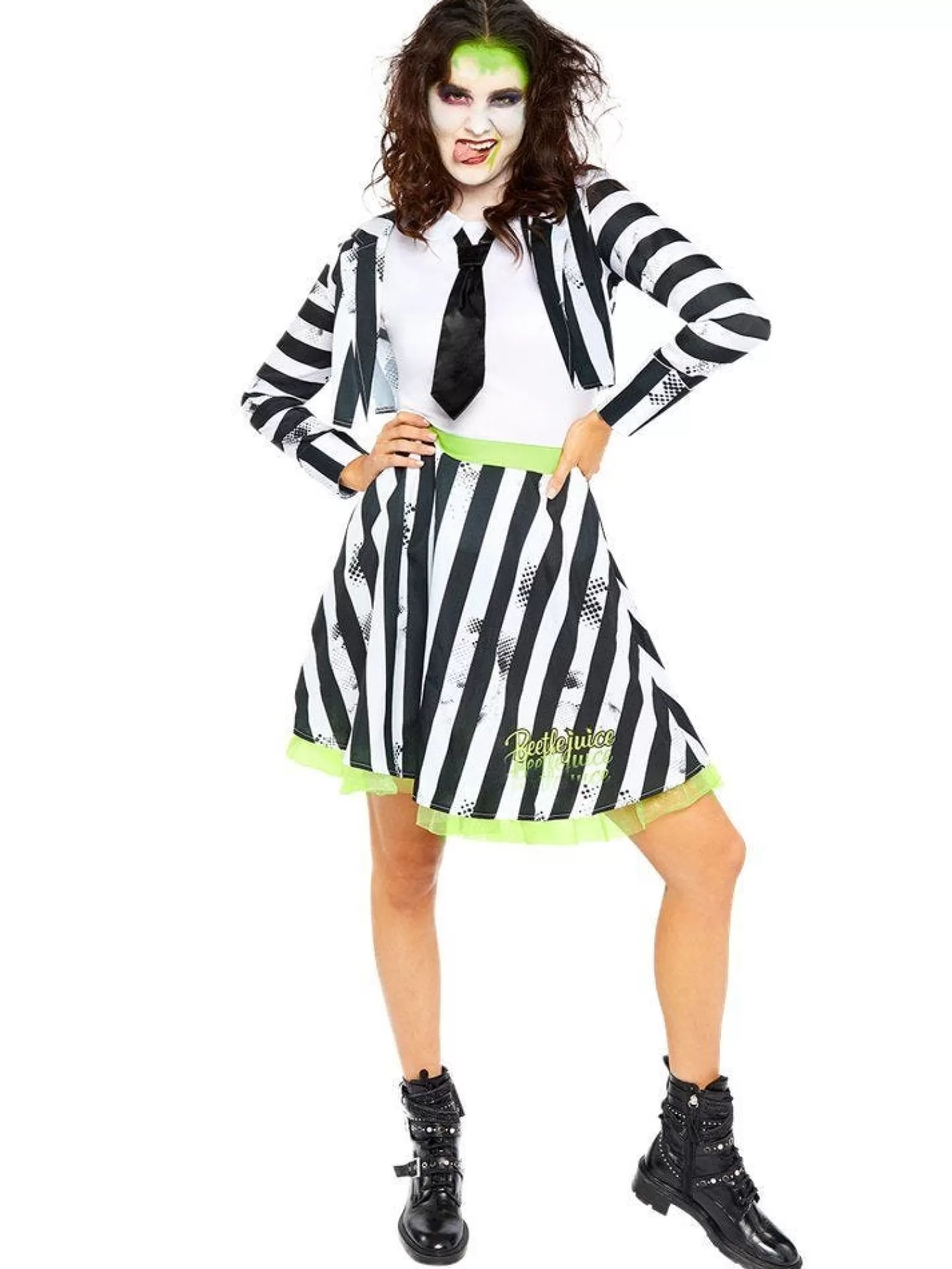 Beetlejuice Lady - Adult Costume<Party Delights Online