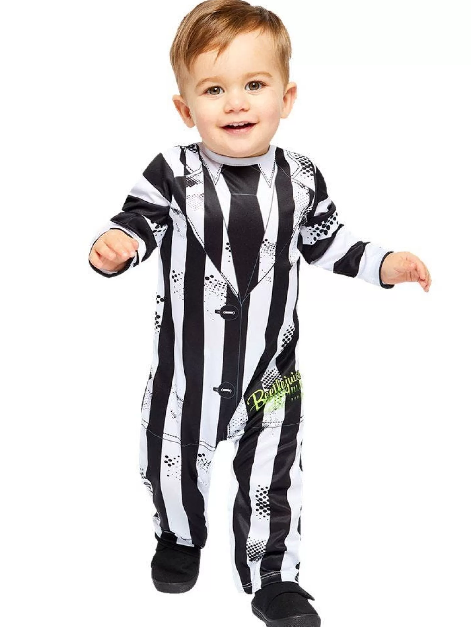 Beetlejuice Romper - Baby And Toddler Costume<Party Delights New