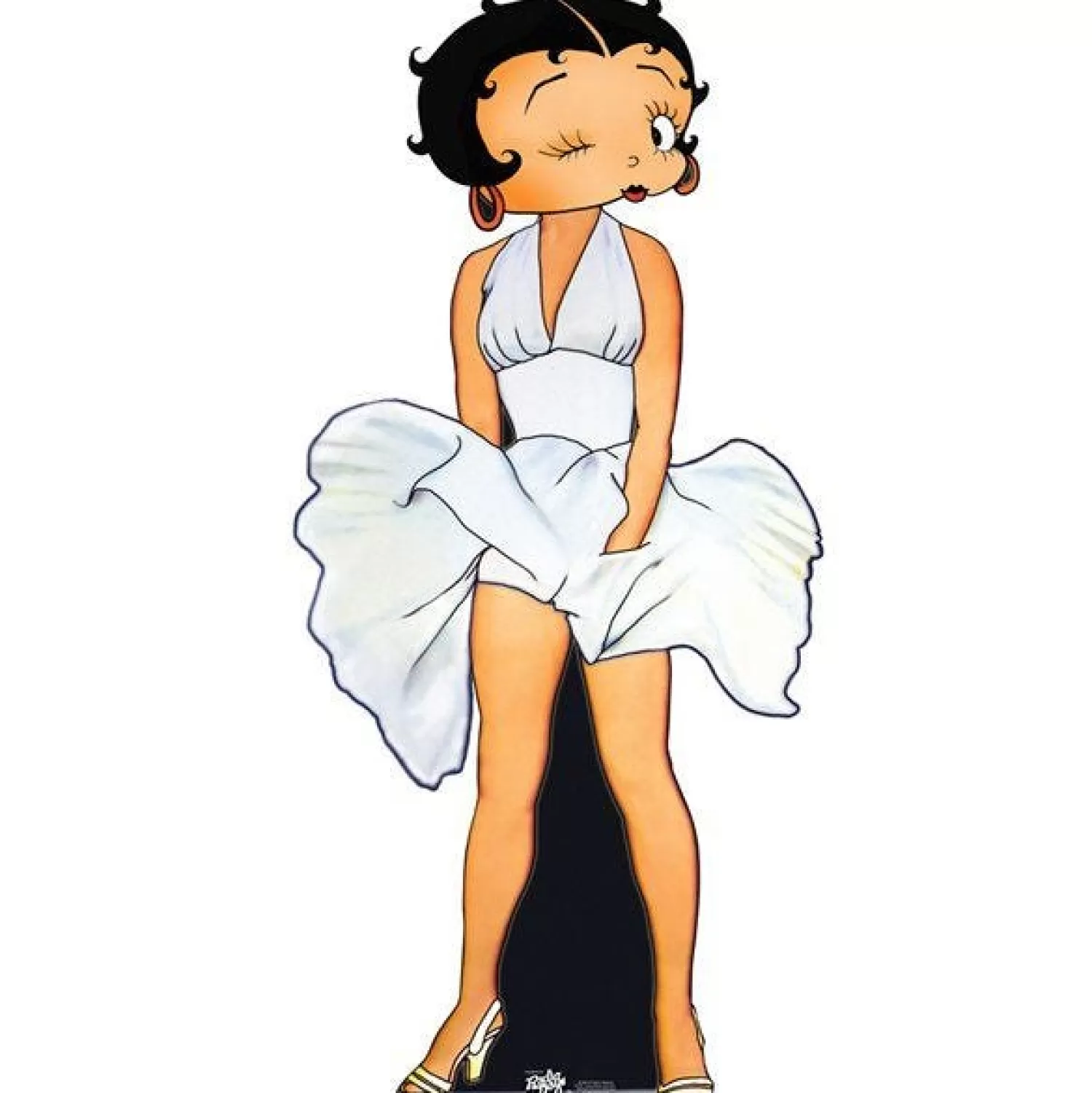 New Party Delights Betty Boop Cardboard Cutout - 166Cm X 78Cm