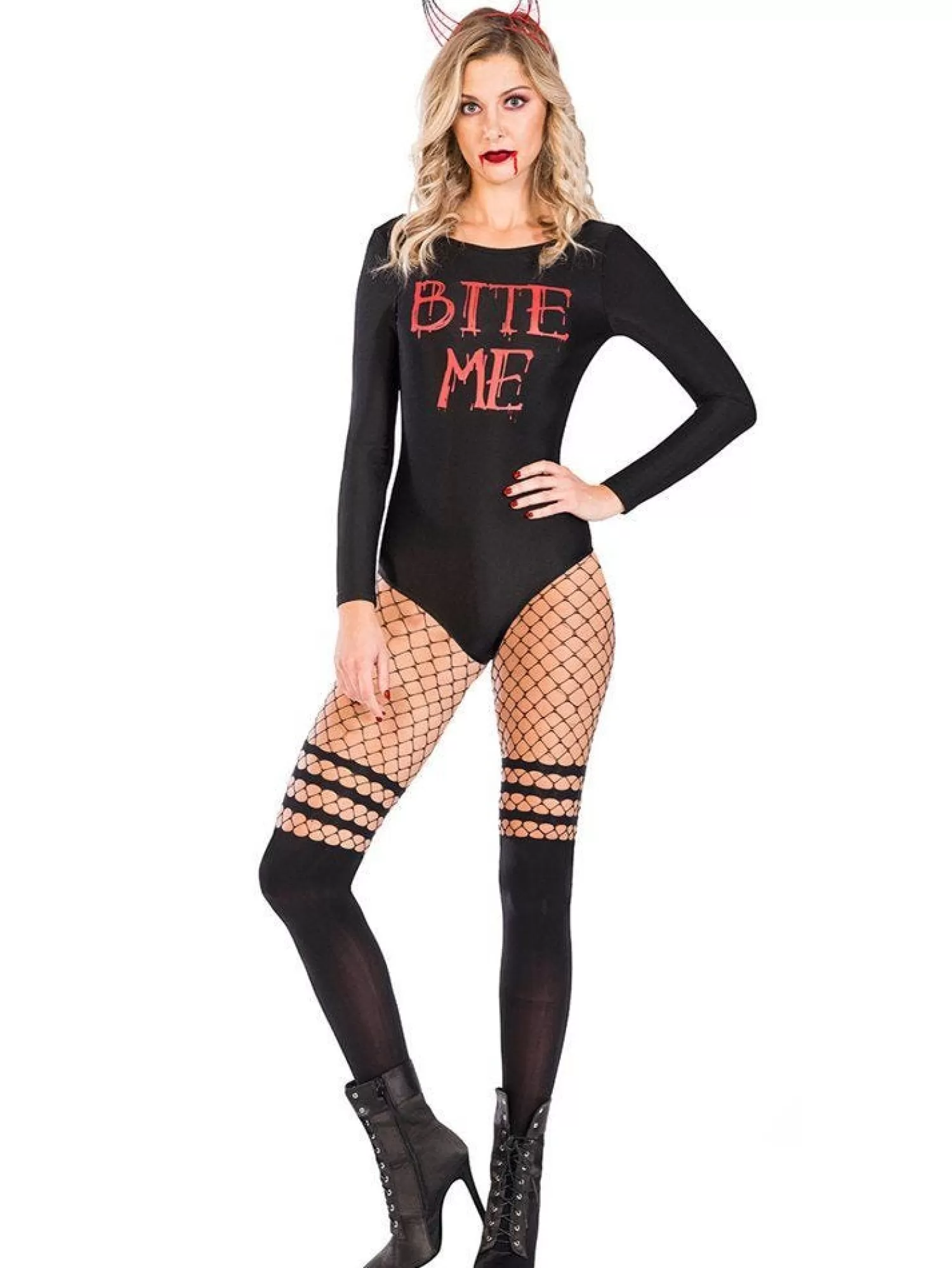 Bite Me Bodysuit - Adult Costume<Party Delights Cheap