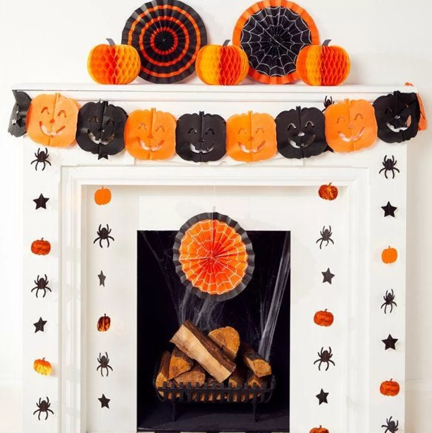 Black & Orange Decorating Kit<Party Delights Fashion