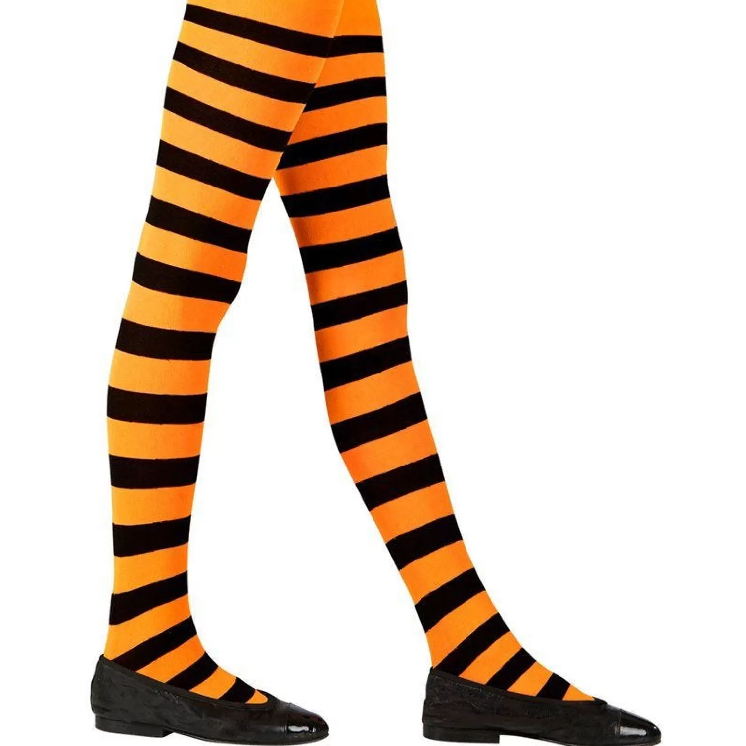 Black & Orange Tights11-14 Yrs<Party Delights Shop