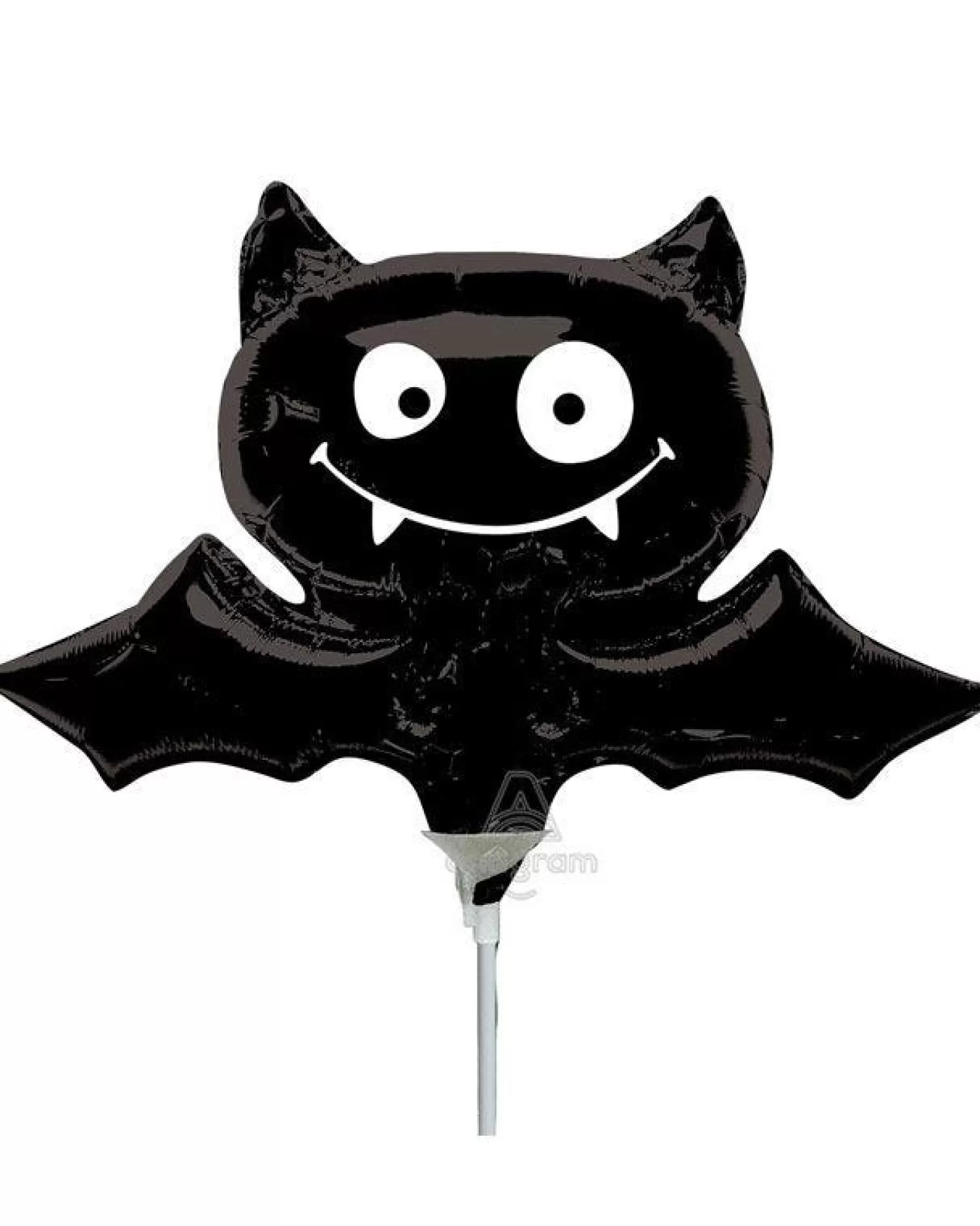 Black Bat Mini Shape Foil Balloon<Party Delights Outlet