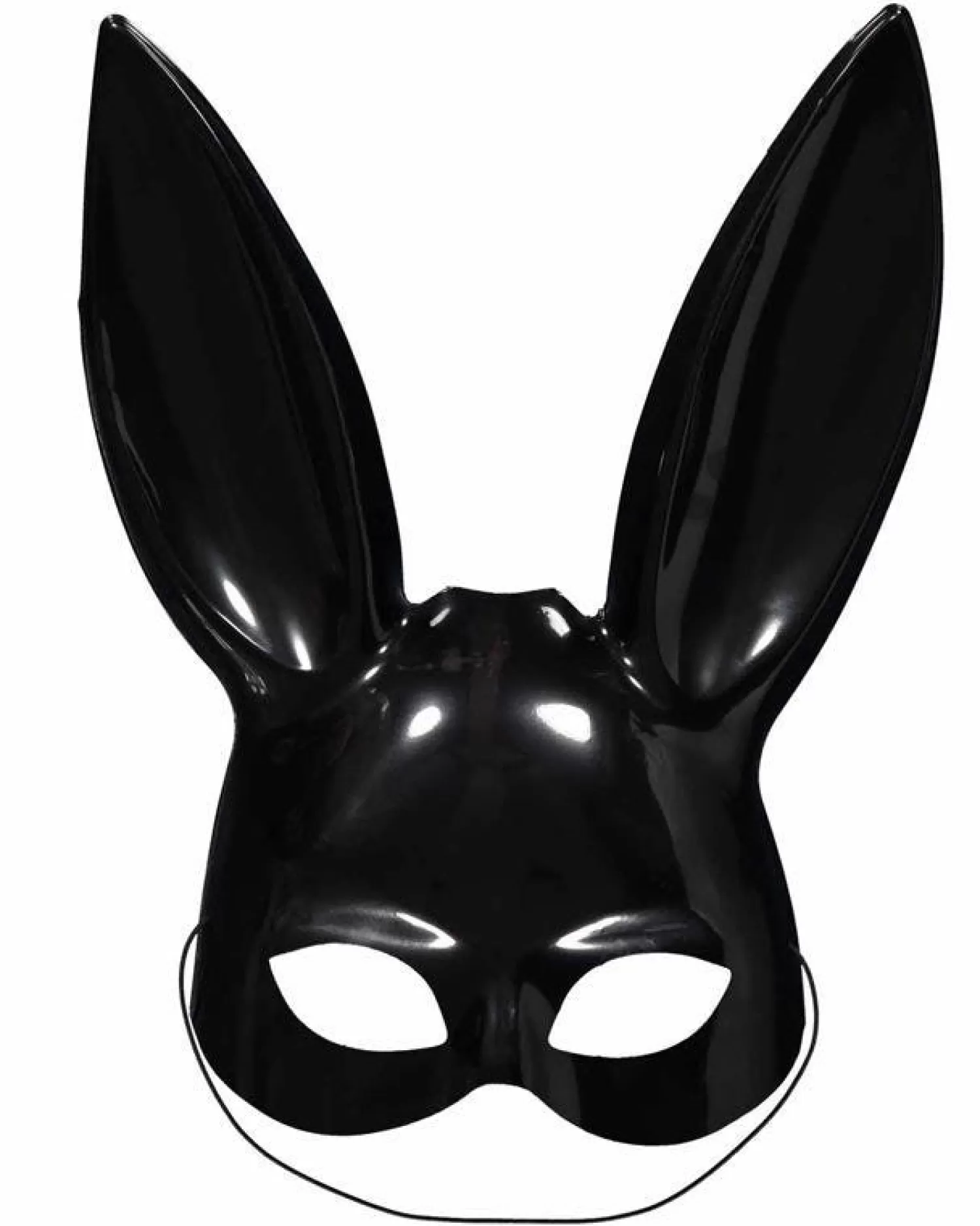 Black Bunny Half Mask<Party Delights Best Sale