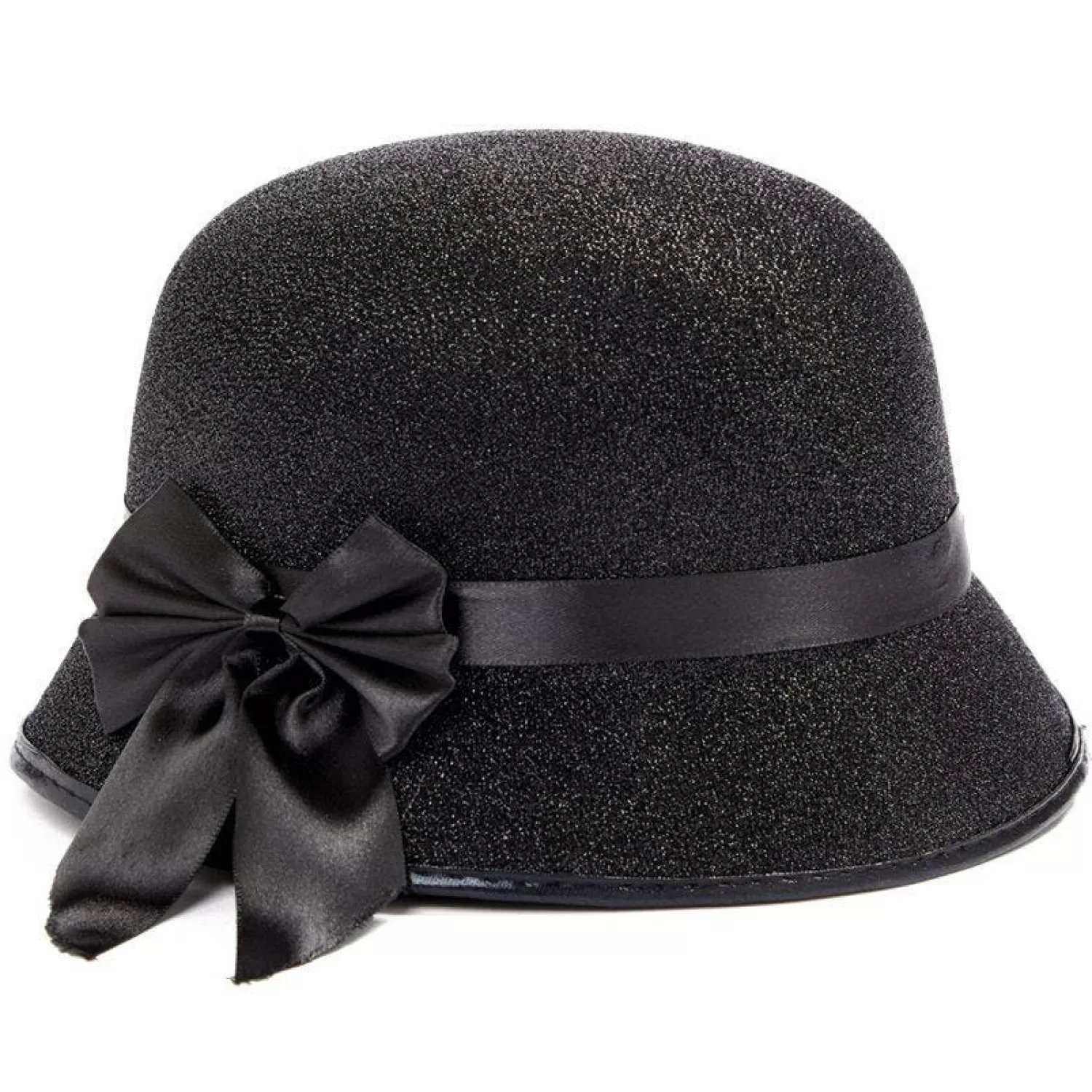 Cheap Party Delights Black Charleston Lady Hat