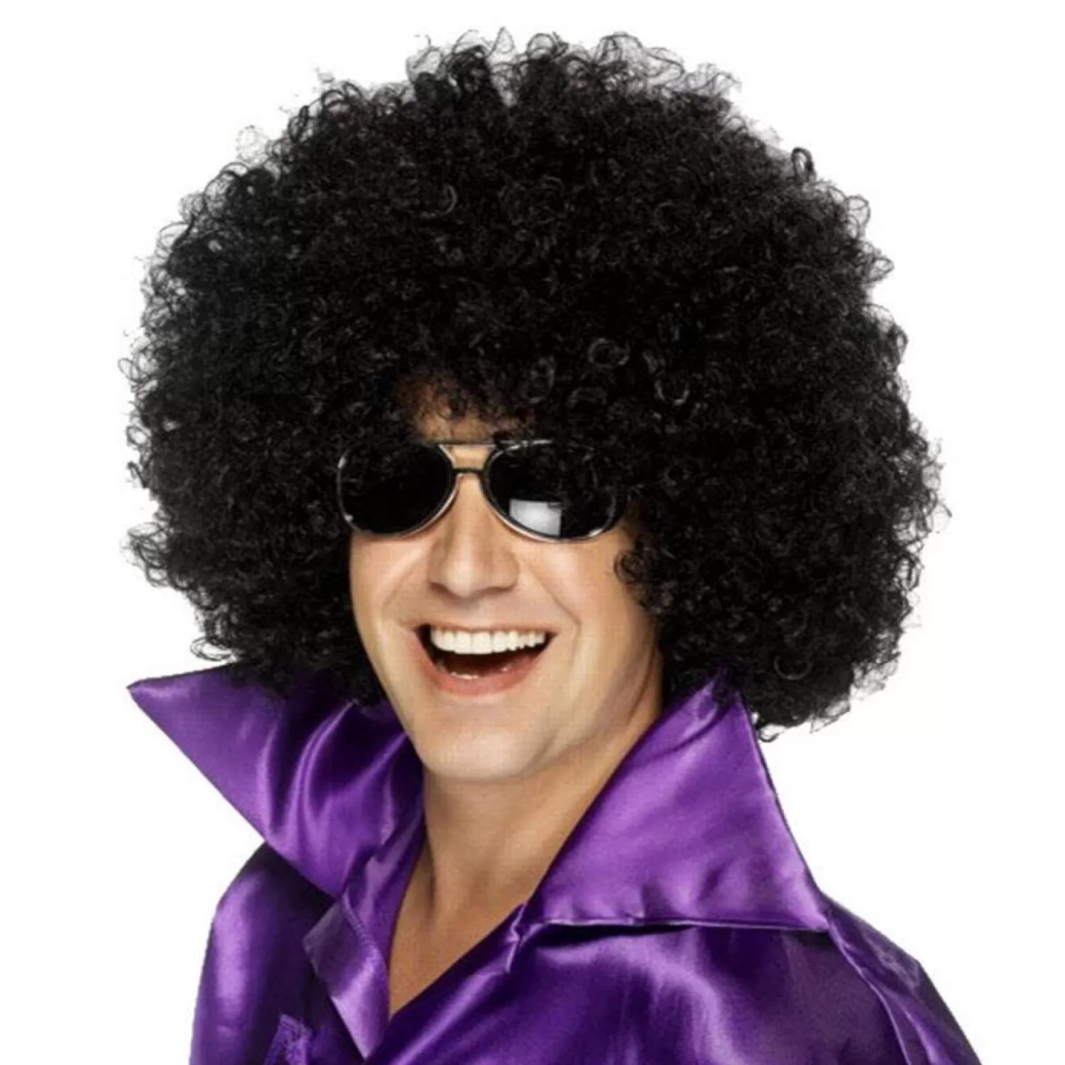 Clearance Party Delights Black Disco Afro Wig