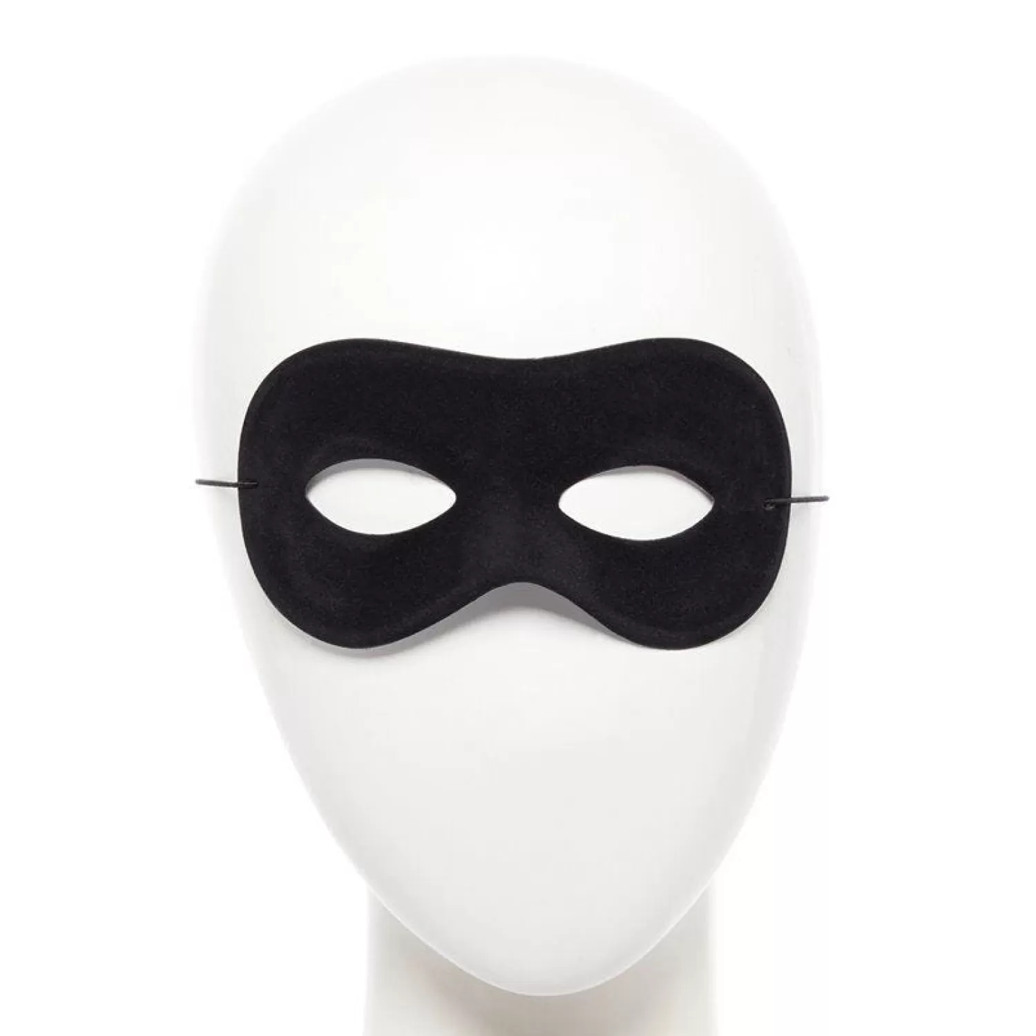 Outlet Party Delights Black Domino Masquerade Mask