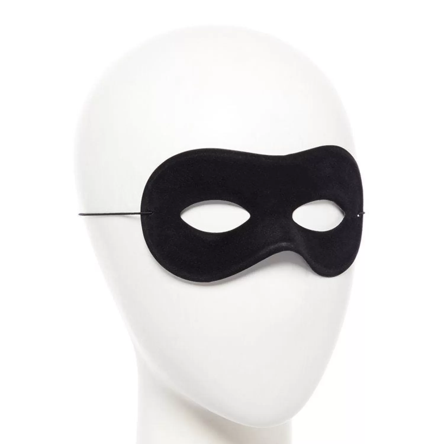 Outlet Party Delights Black Domino Masquerade Mask