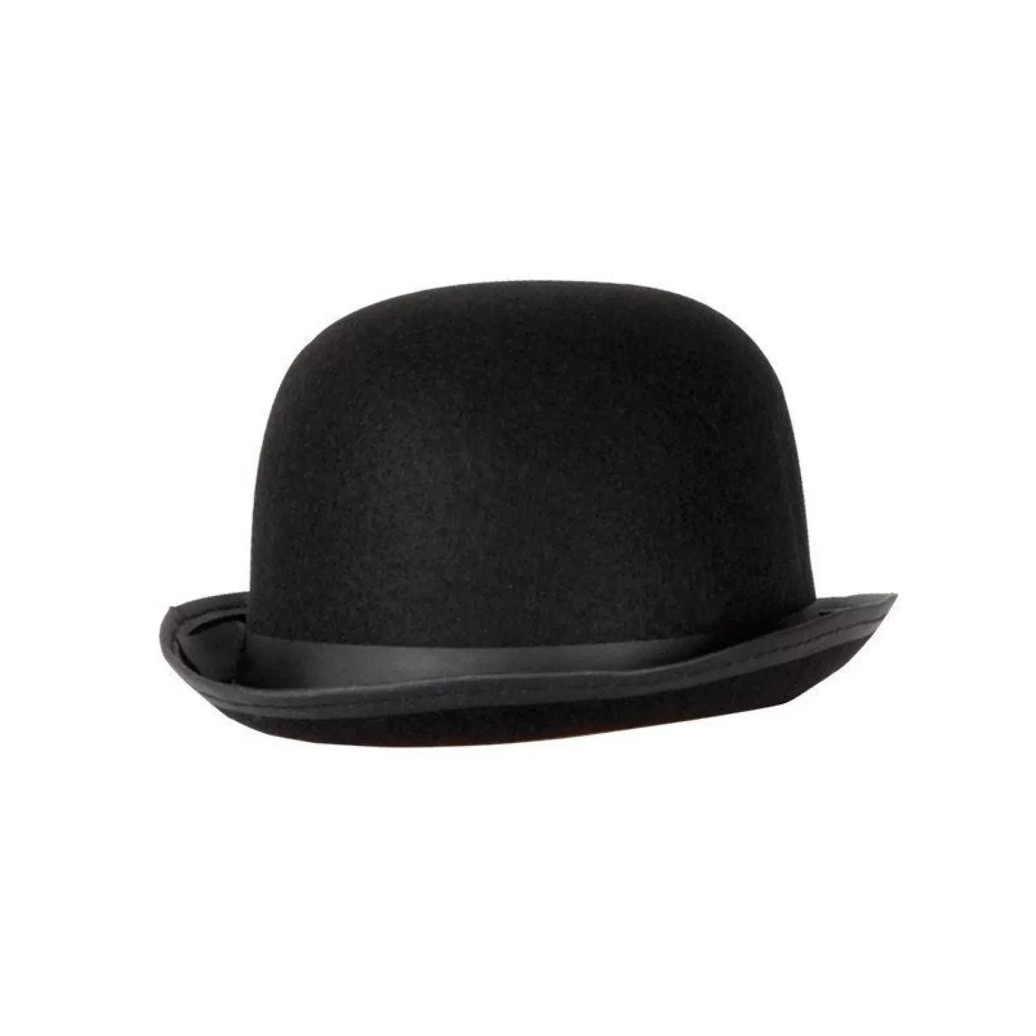 Shop Party Delights Black Felt Bowler Hat