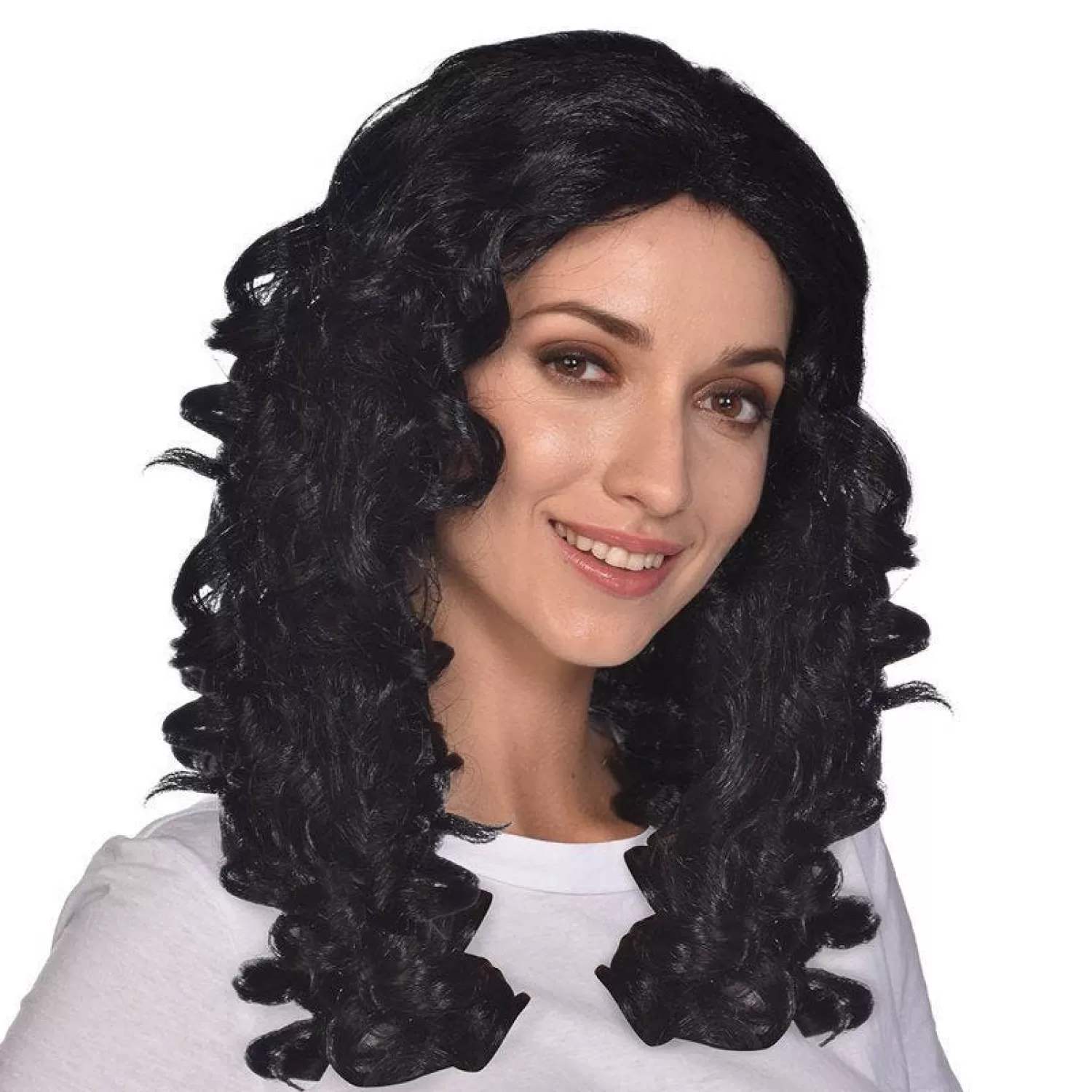 Fashion Party Delights Black Glamour Wig