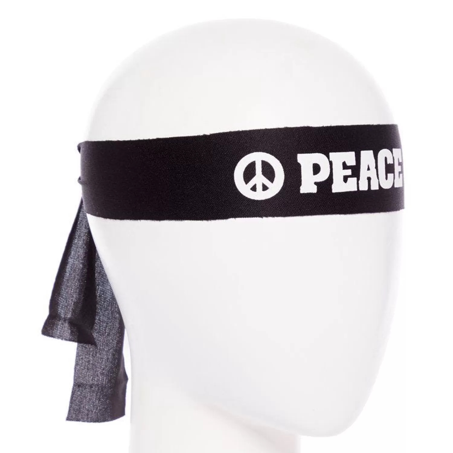 Cheap Party Delights Black Hippie Peace Headband