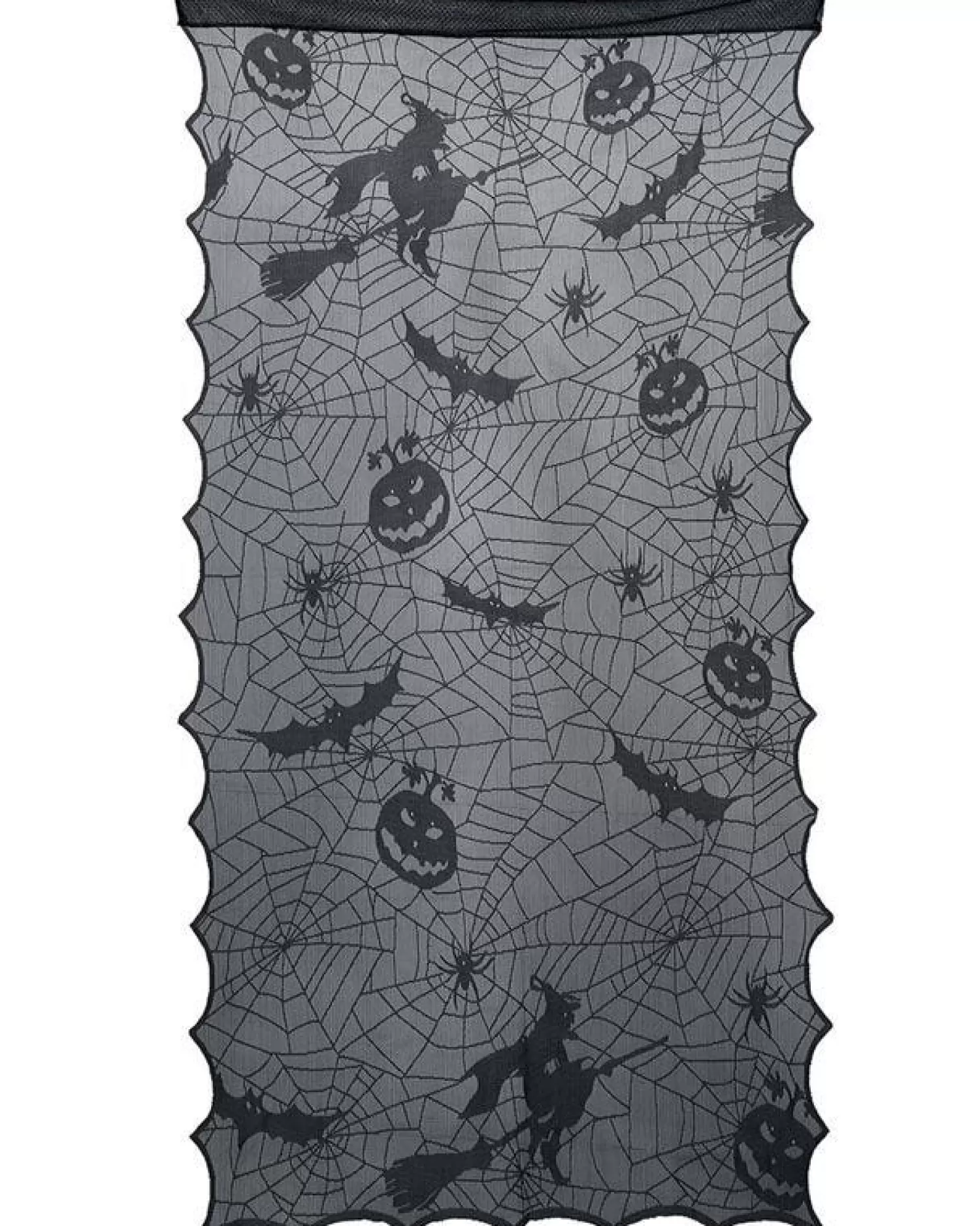 Black Lace Door Cover<Party Delights Shop