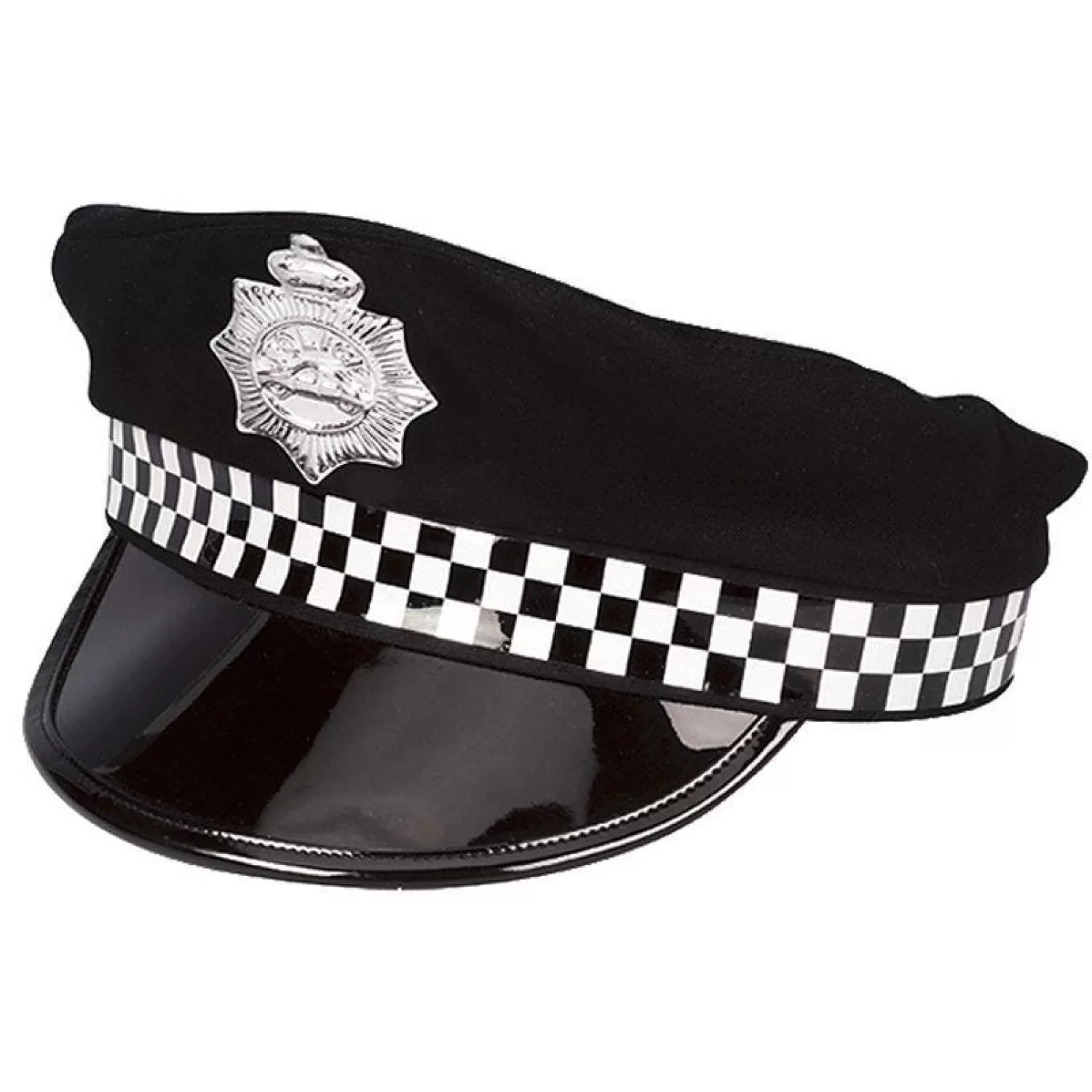 Hot Party Delights Black Policeman Hat