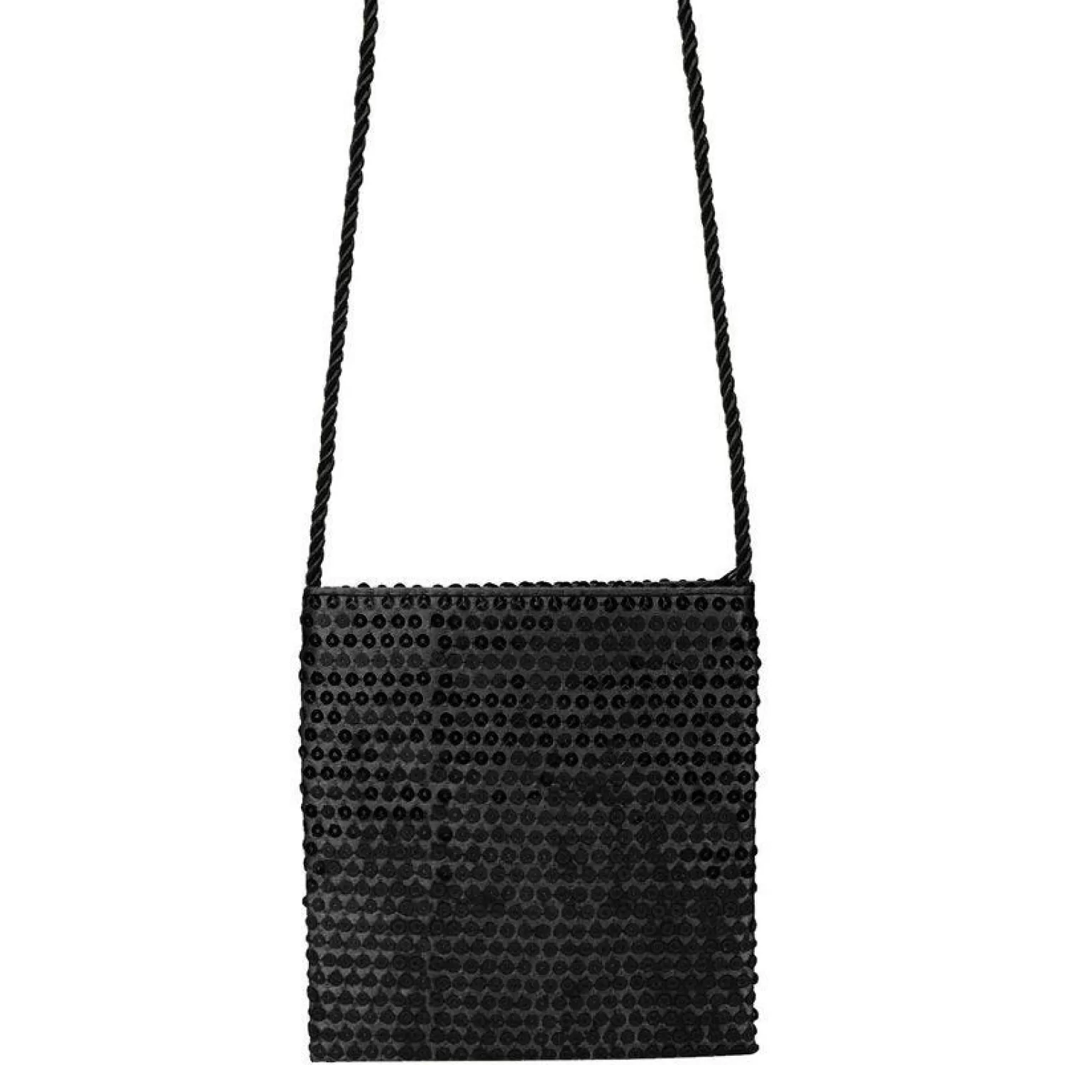 Clearance Party Delights Black Sequin Bag