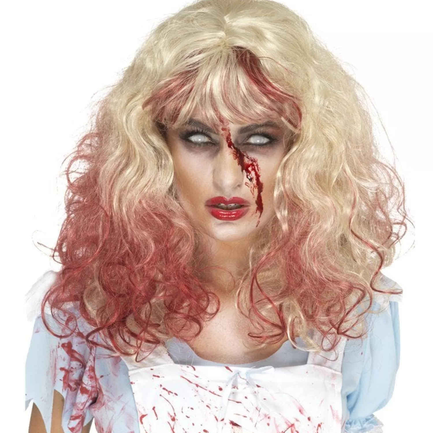 Blonde Bloody Zombie Wig<Party Delights Best