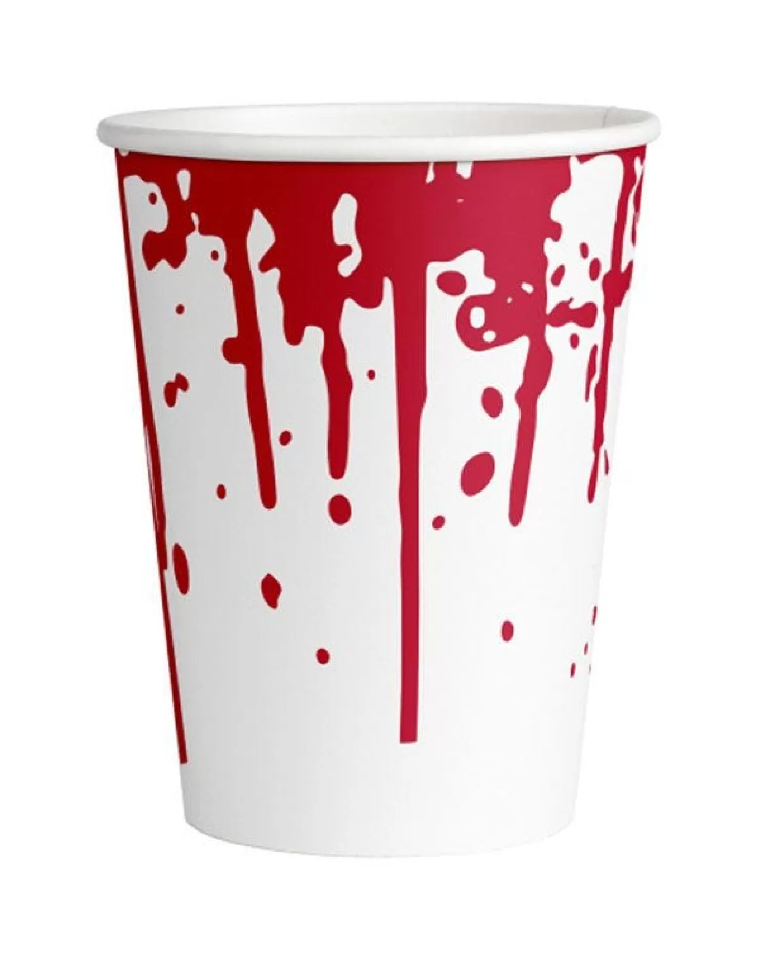 Bloody Drip Paper Cup - 250Ml (8Pk)<Party Delights Hot