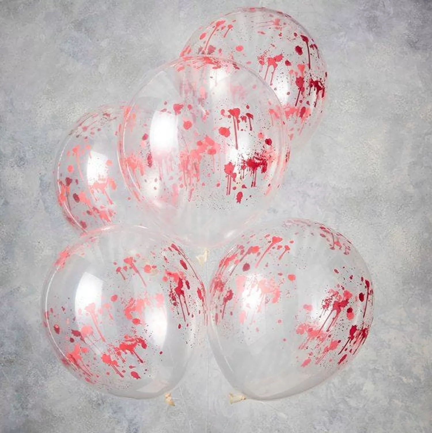 Bloody Latex Balloons - 12" (5Pk)<Party Delights Best Sale