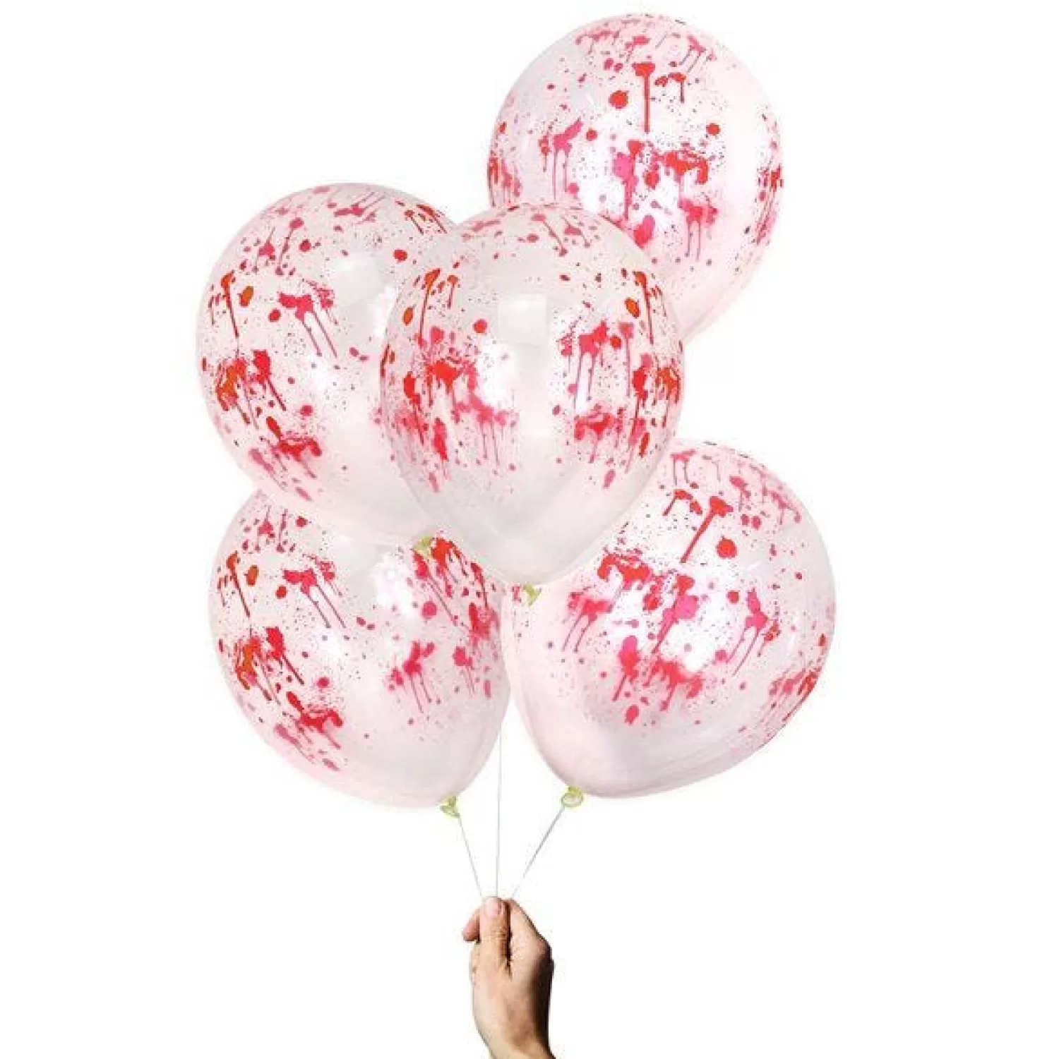 Bloody Latex Balloons - 12" (5Pk)<Party Delights Best Sale