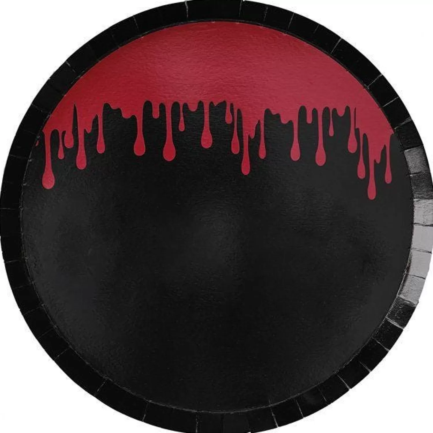 Bloody Paper Plates - 25Cm (8Pk)<Party Delights New