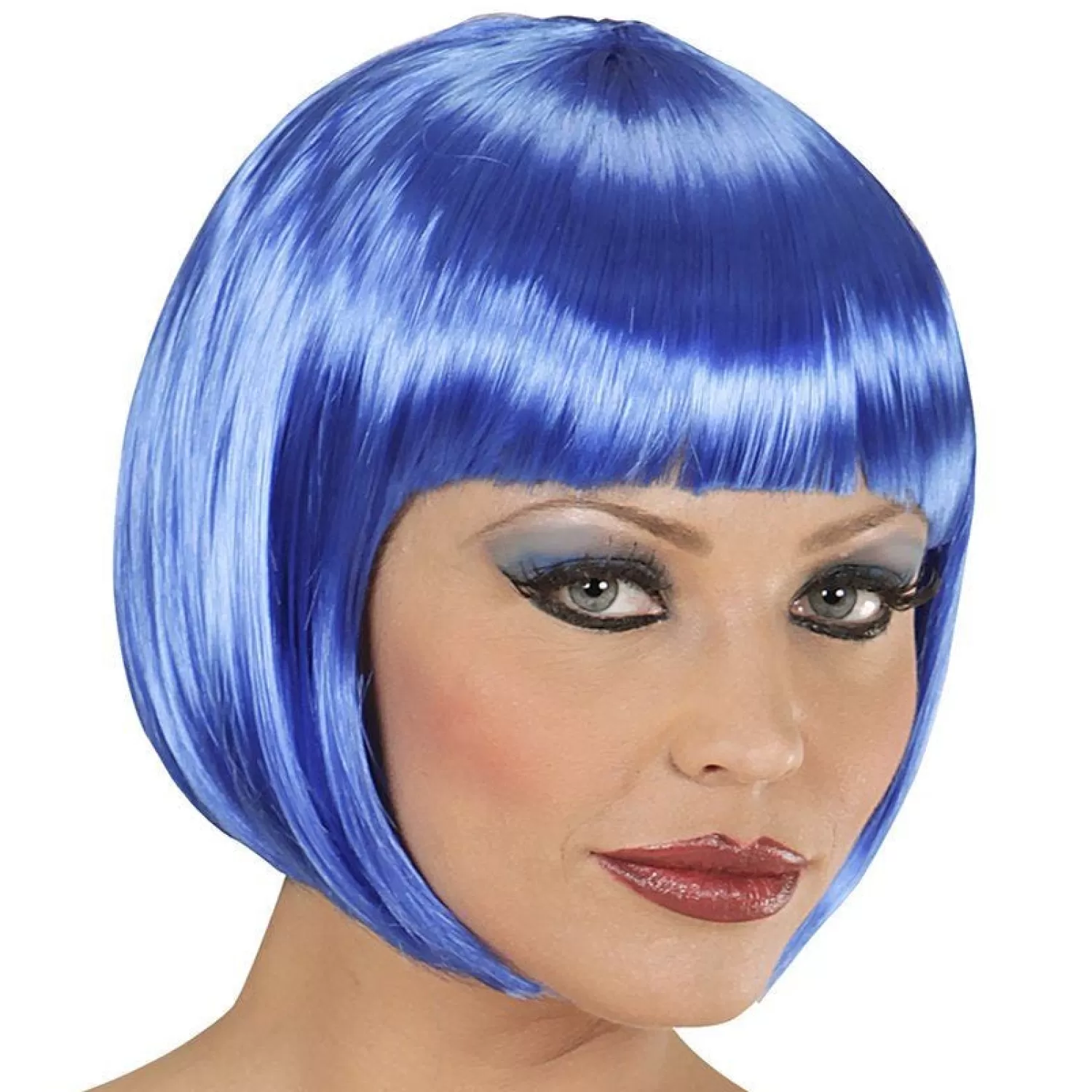 Blue Babe Bob Wig<Party Delights Hot