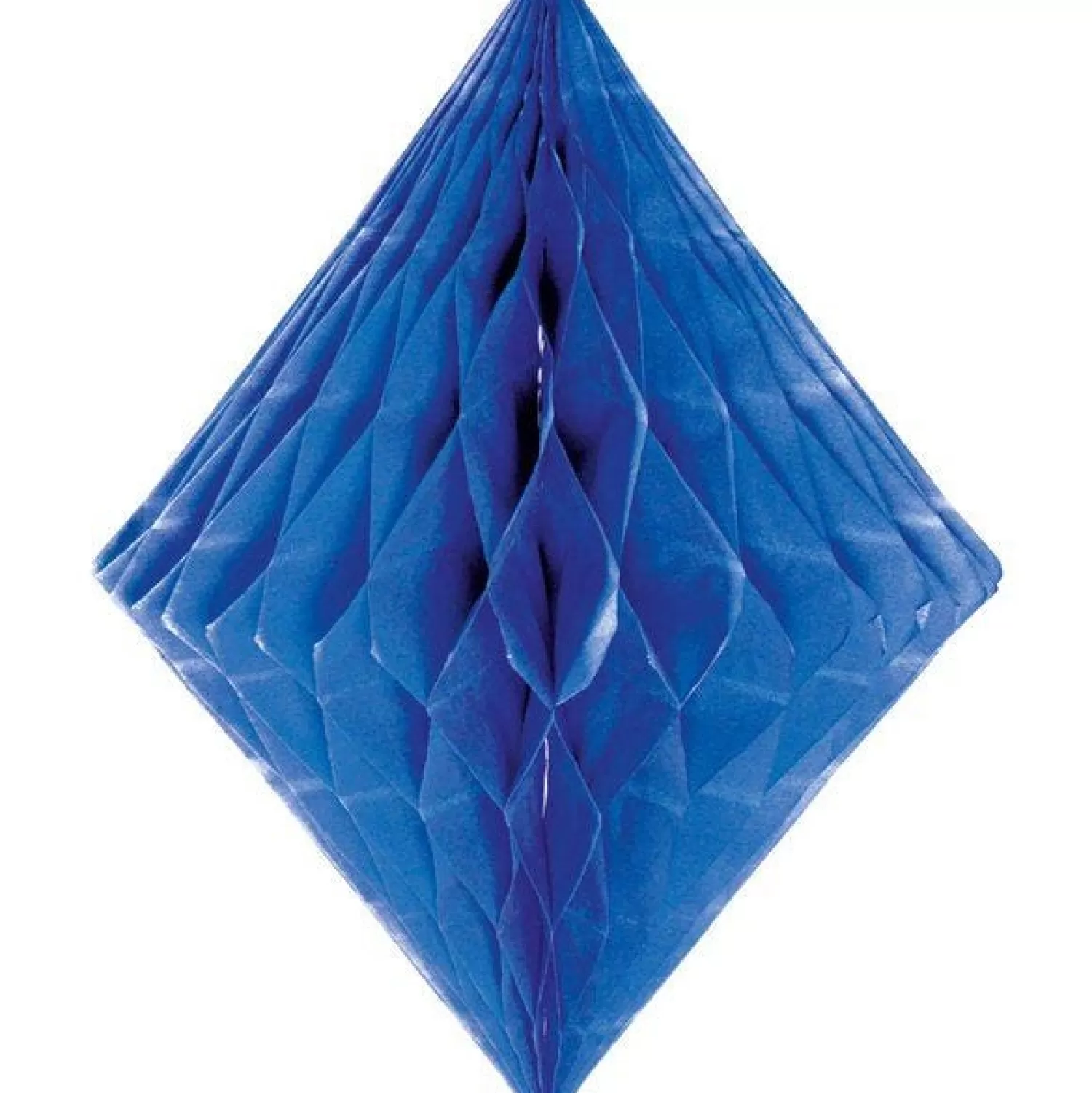 Best Party Delights Blue Honeycomb Diamond Decoration - 30Cm