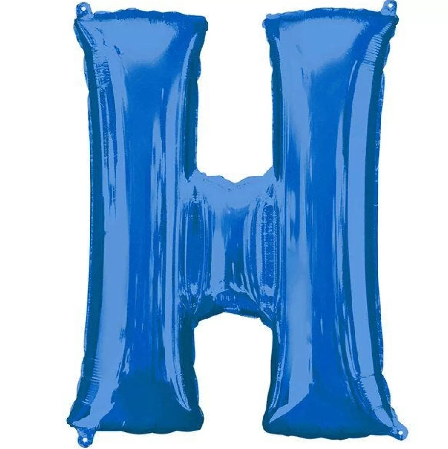 Shop Party Delights Blue Letter H Air Filled Balloon - 16" Foil