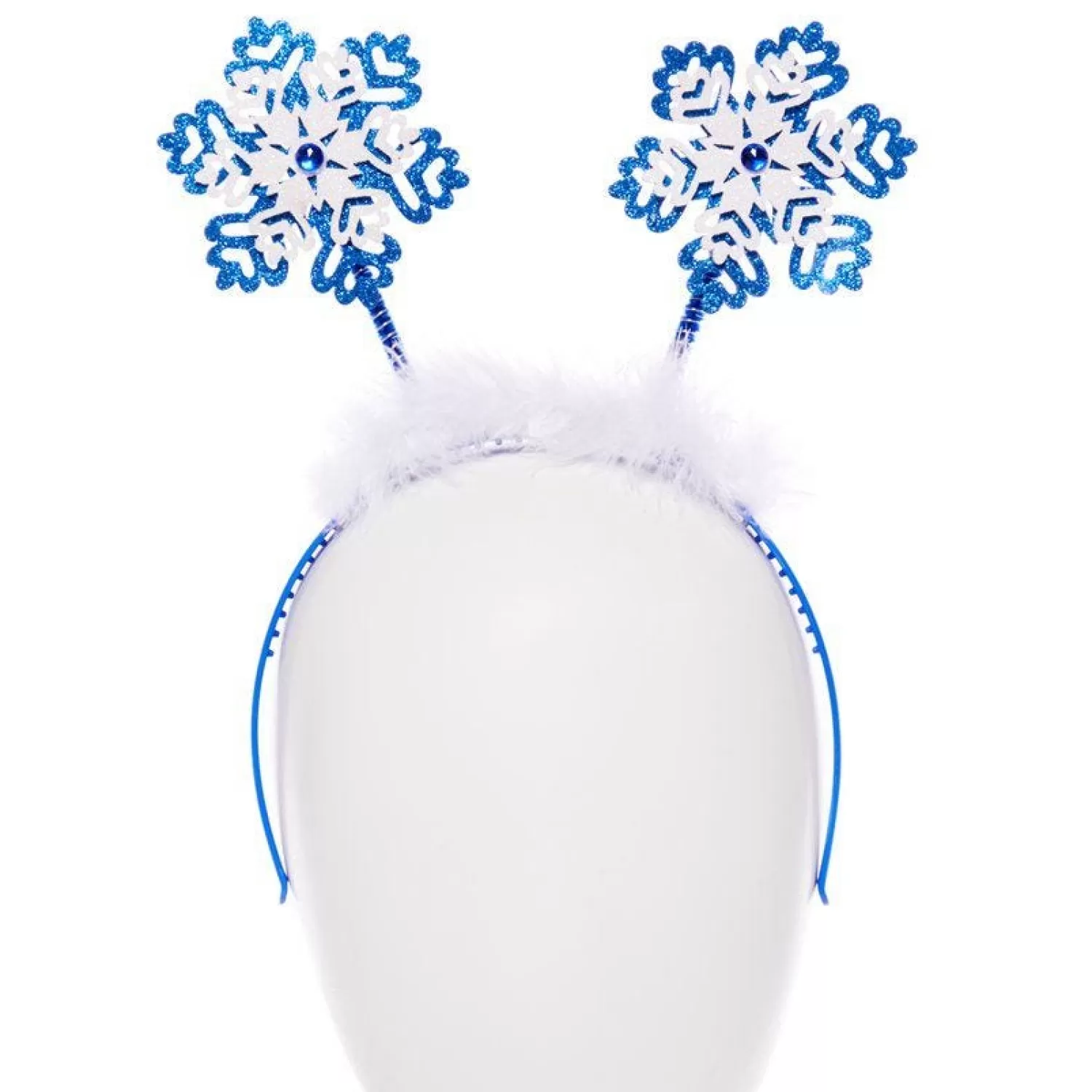 Shop Party Delights Blue Snowflake Headband