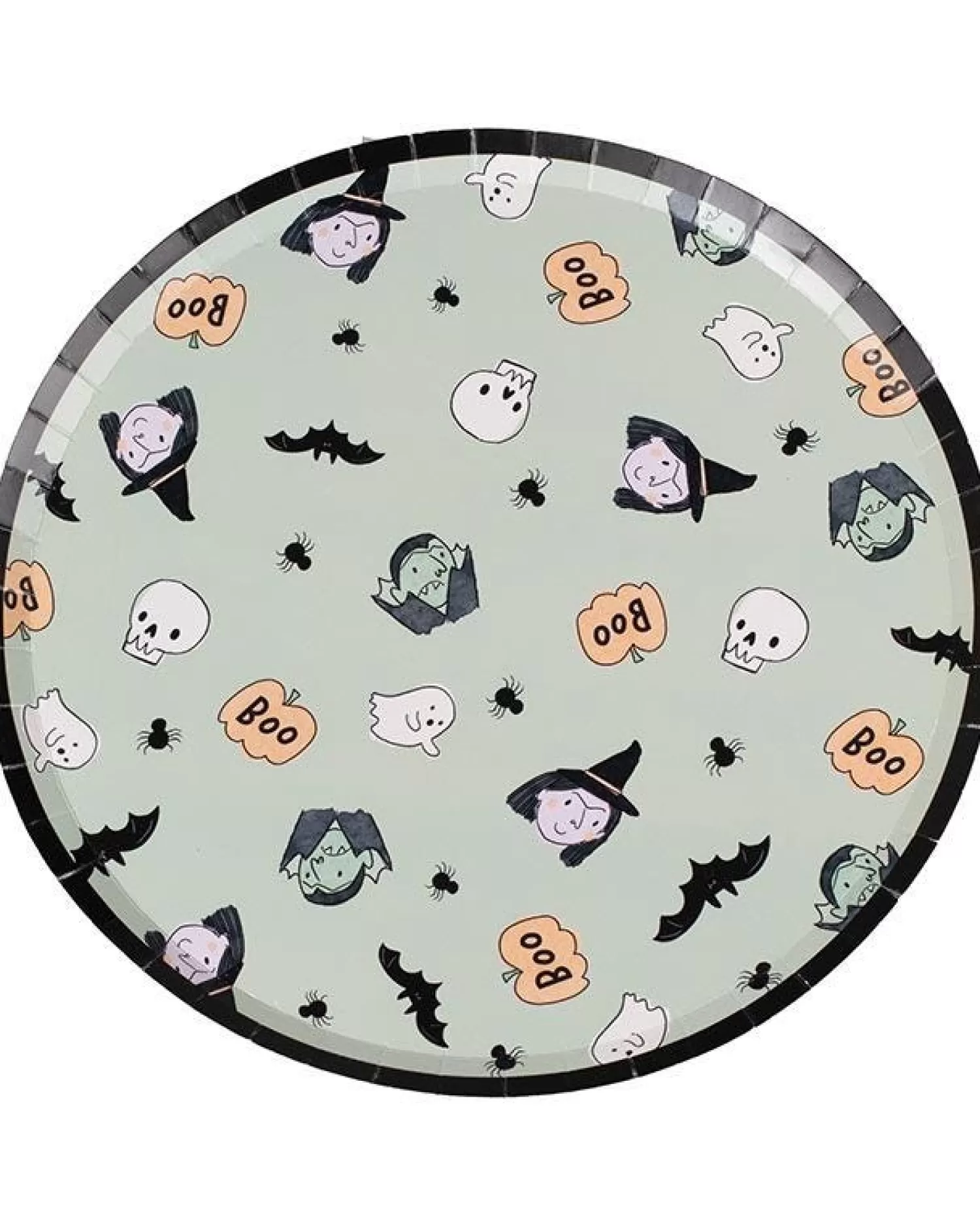 Boo Crew Paper Plates (8Pk)<Party Delights Sale