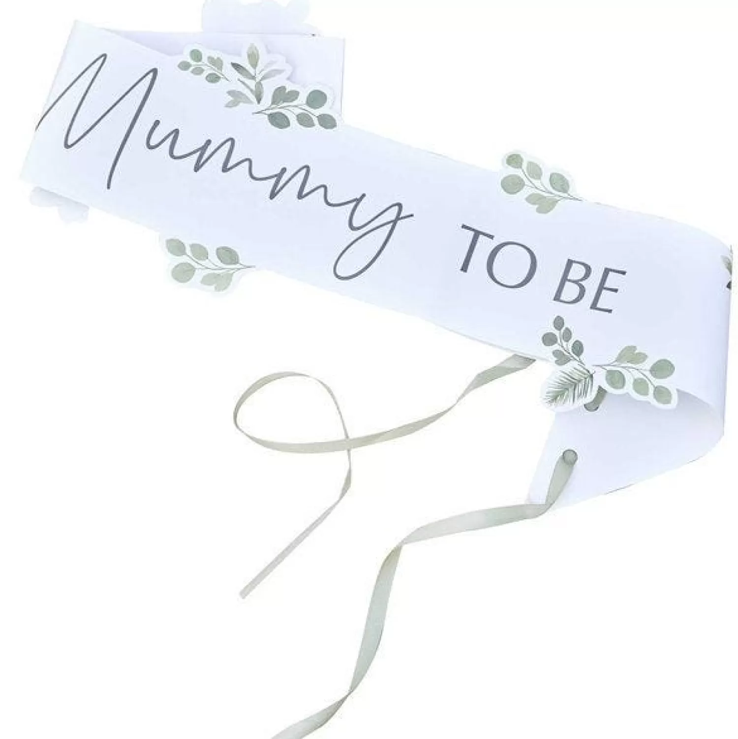 Outlet Party Delights Botanical 'Mummy To Be' Sash