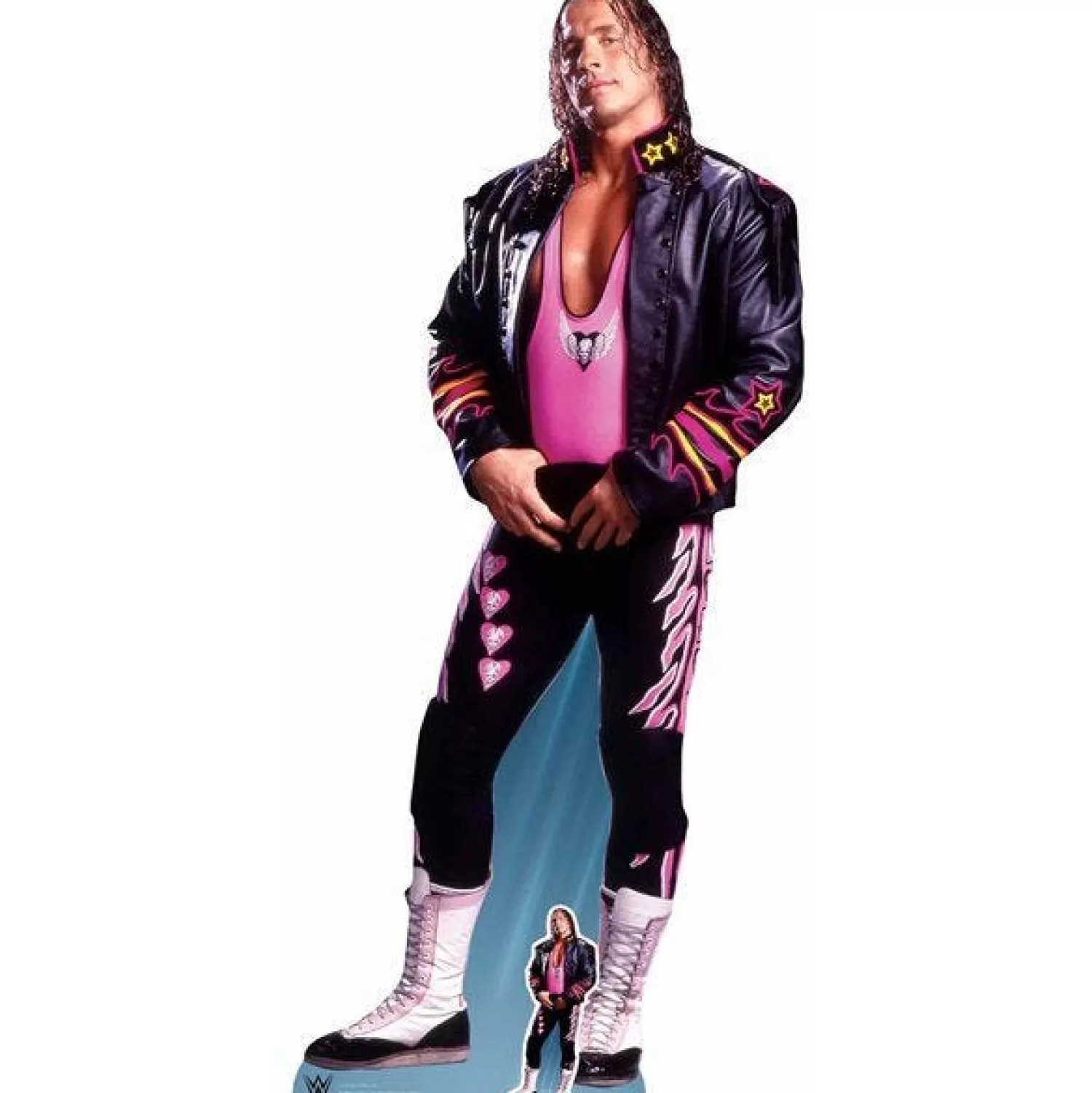 Discount Party Delights Brett Hart Wwe Cardboard Cutout - 185Cm X 84Cm