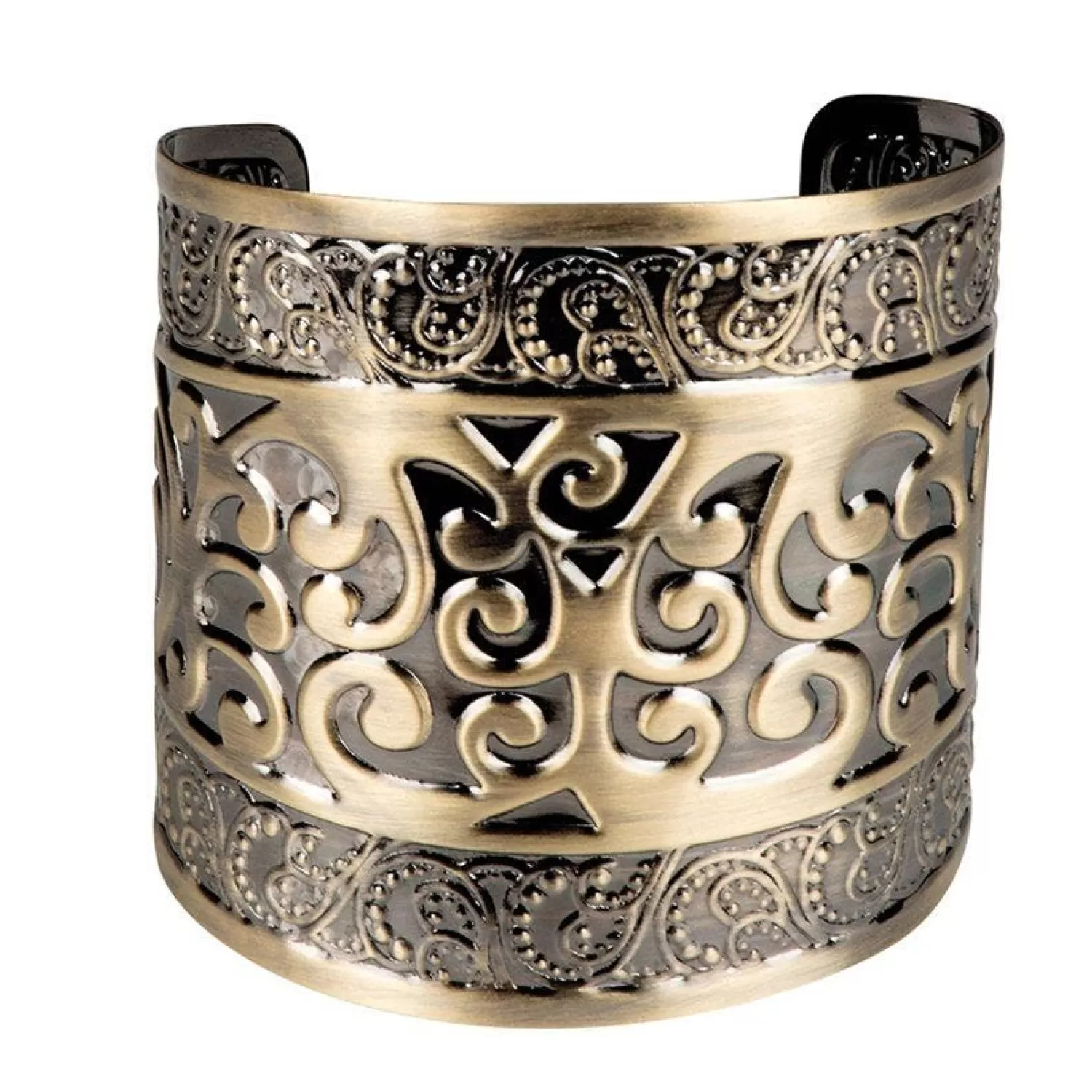 New Party Delights Bronze Cuff Bracelet