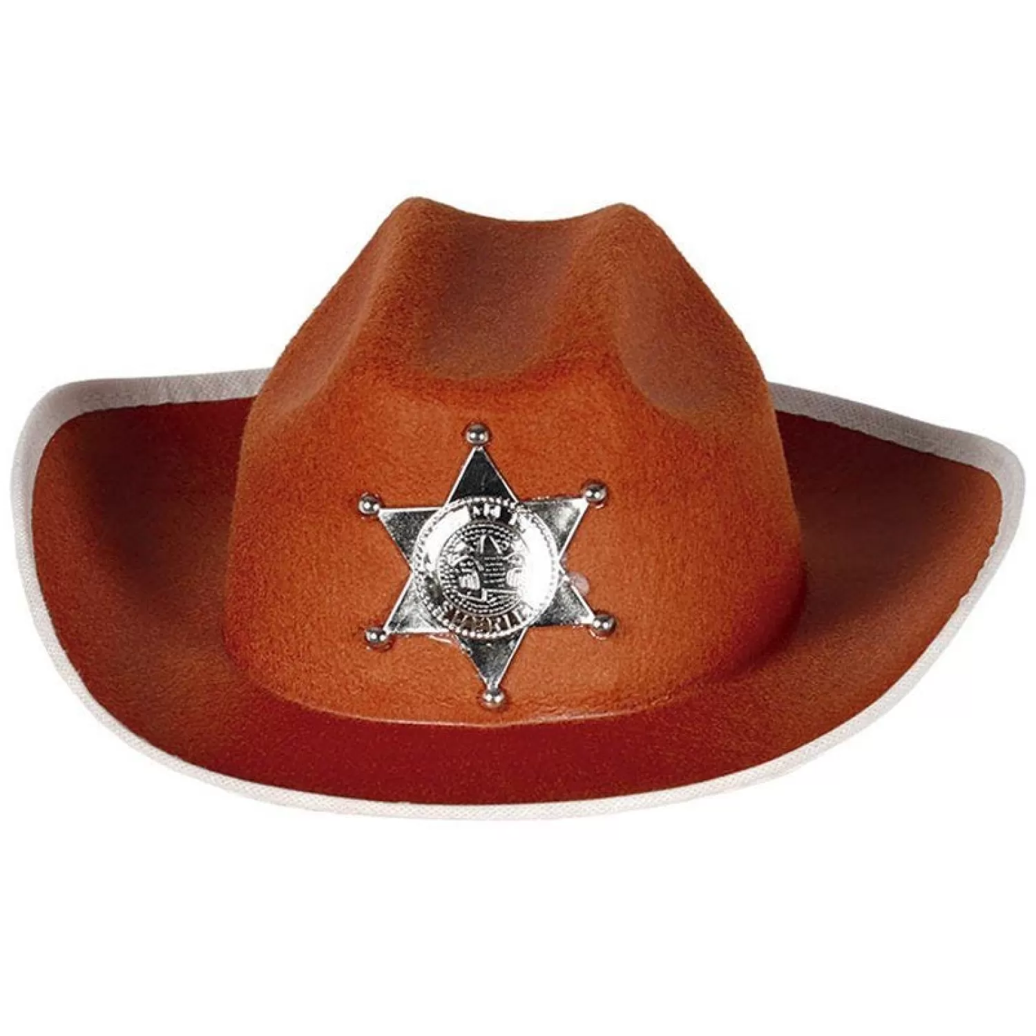 Fashion Party Delights Brown Sheriff Cowboy Hat - Child