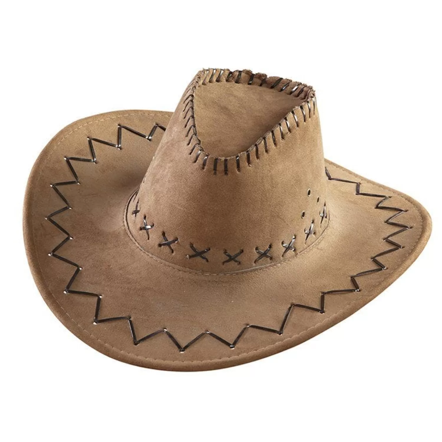 Clearance Party Delights Brown Suede Cowboy